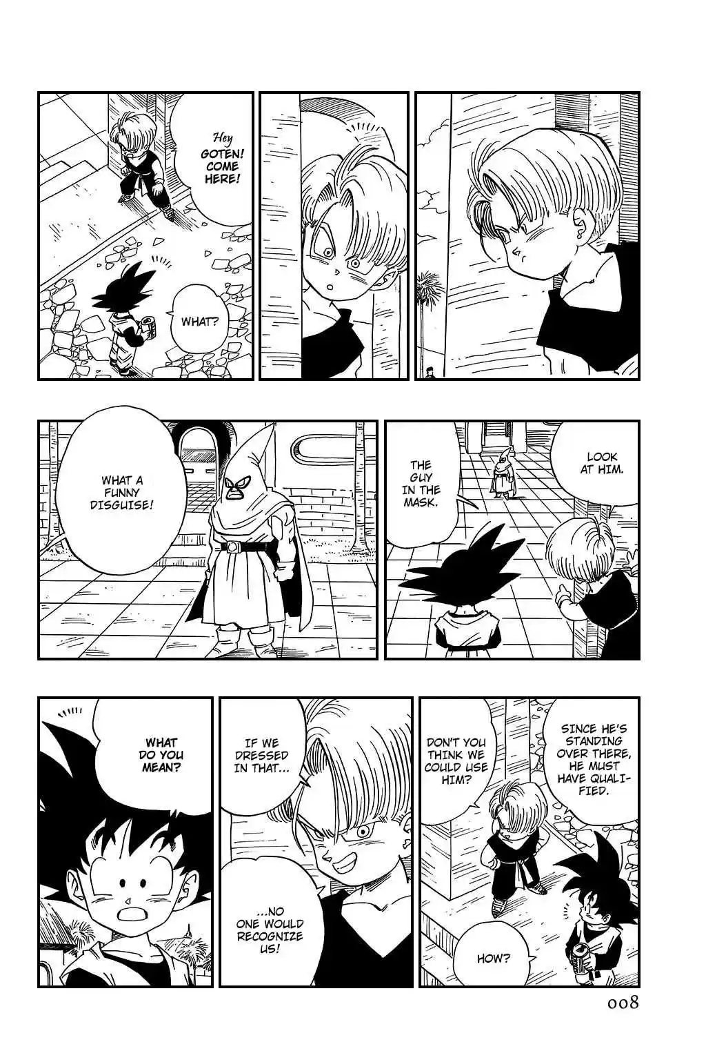 Dragon Ball Vol. 37 Ch. 437 A Mysterious Pair