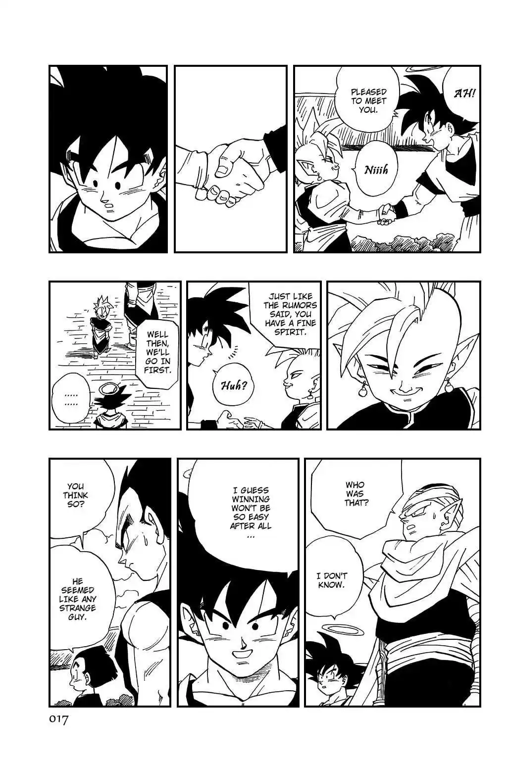 Dragon Ball Vol. 37 Ch. 437 A Mysterious Pair