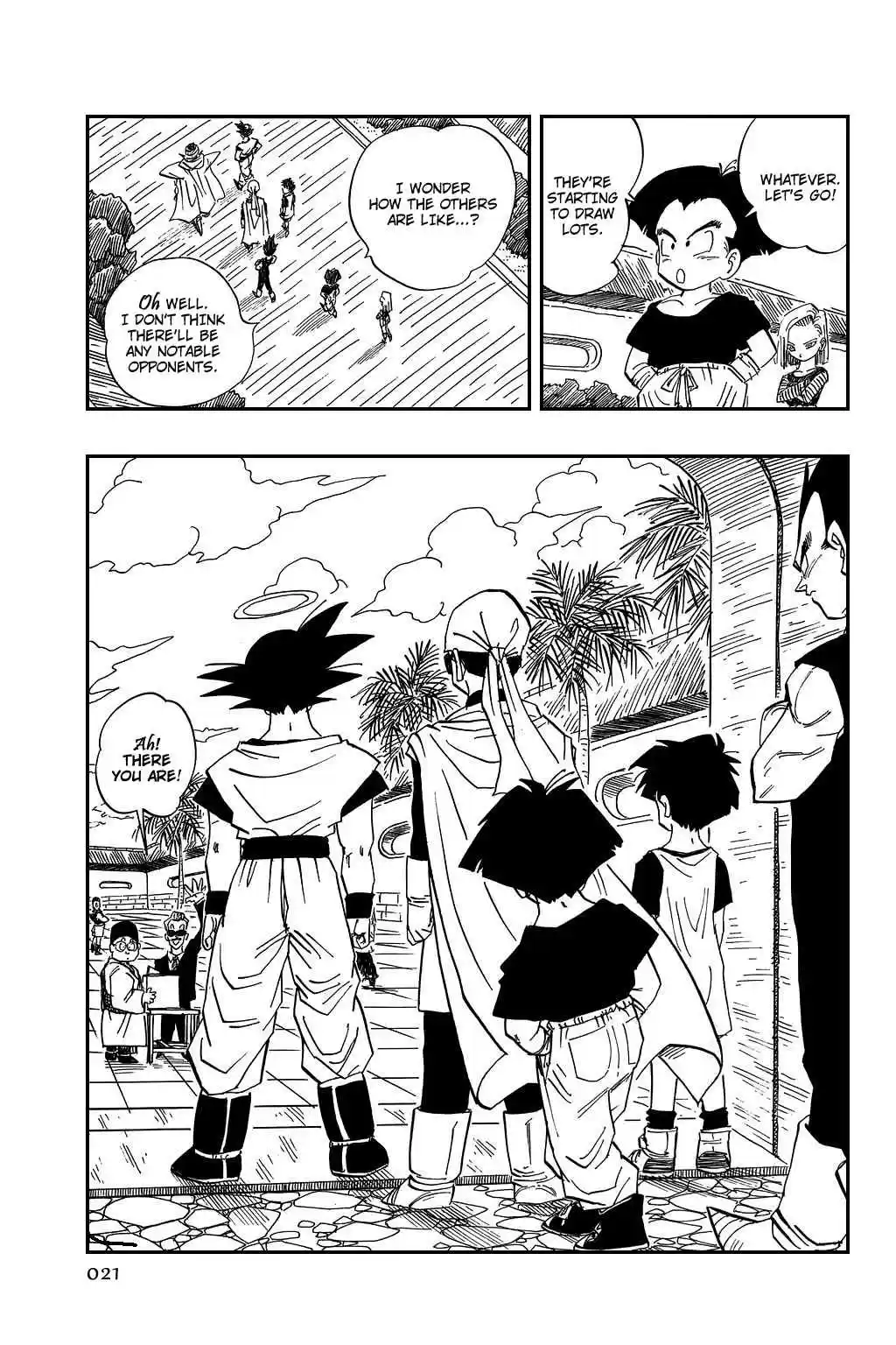 Dragon Ball Vol. 37 Ch. 438 The Matchups Are Decided!