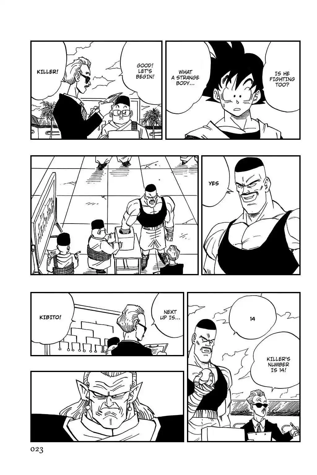 Dragon Ball Vol. 37 Ch. 438 The Matchups Are Decided!