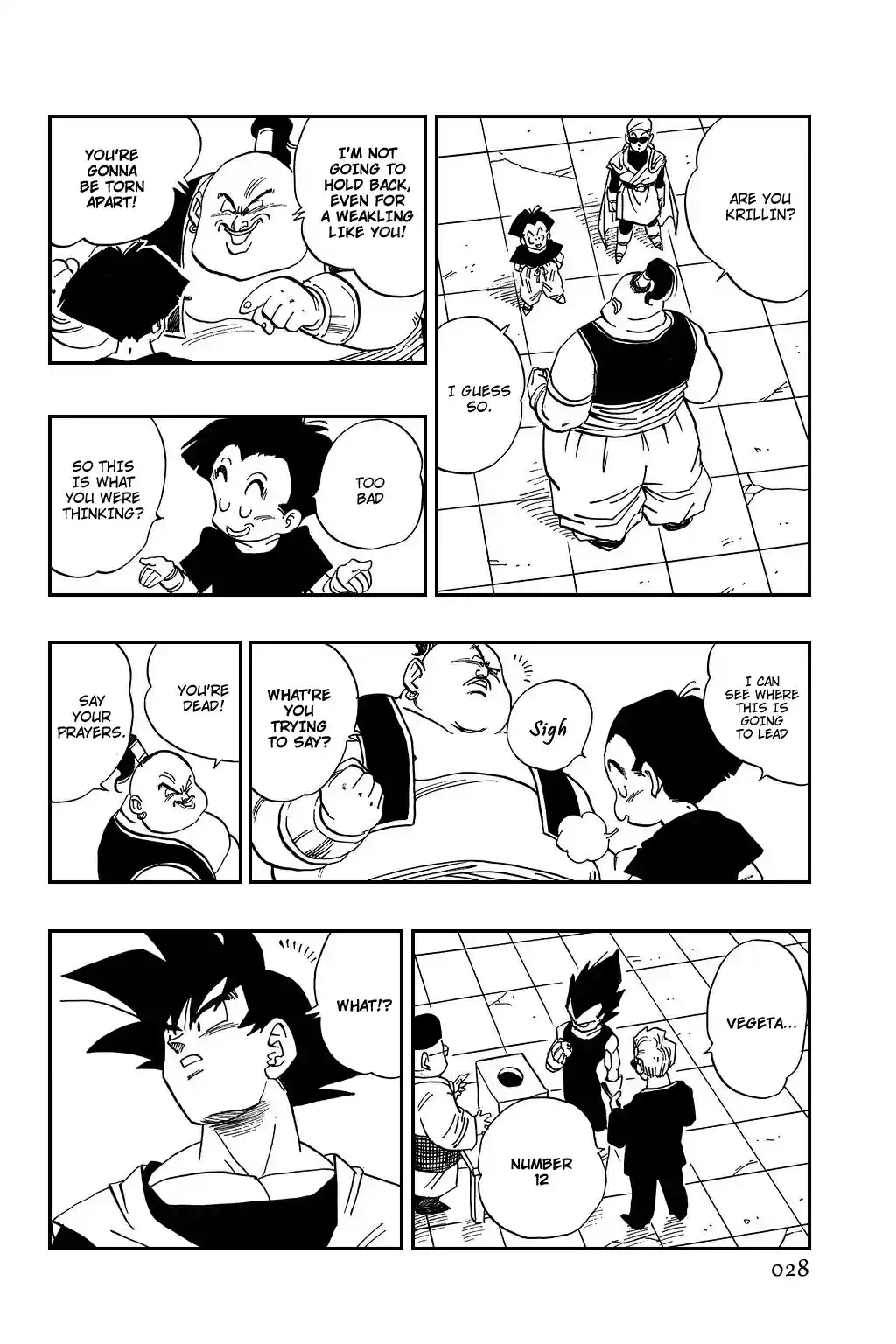 Dragon Ball Vol. 37 Ch. 438 The Matchups Are Decided!