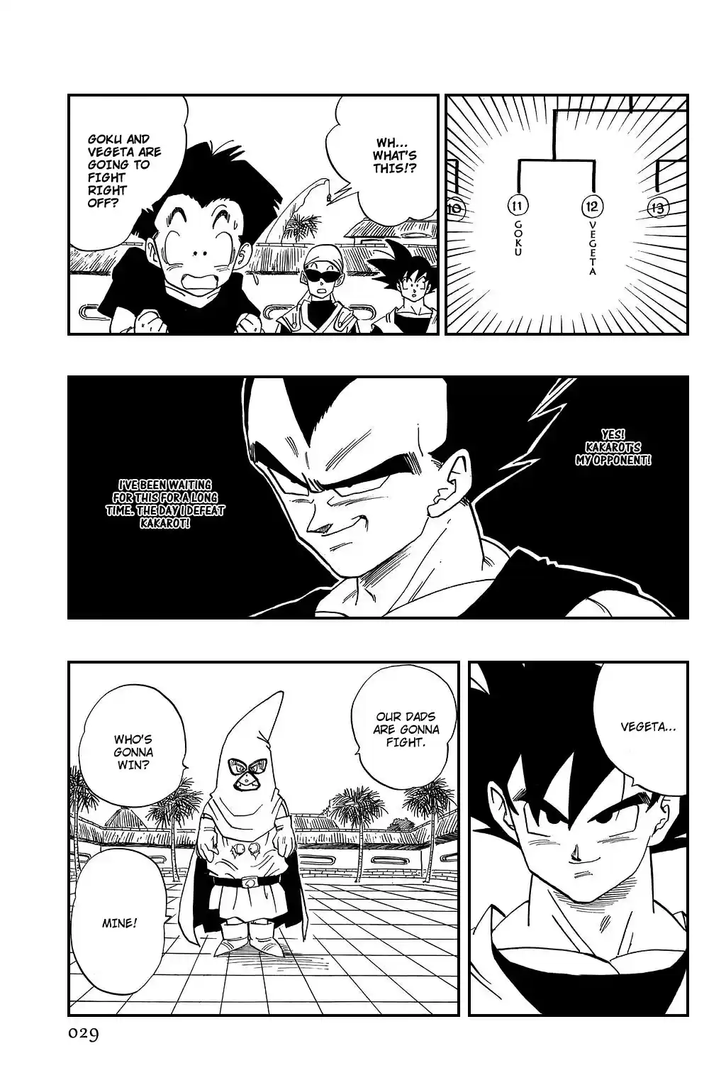 Dragon Ball Vol. 37 Ch. 438 The Matchups Are Decided!