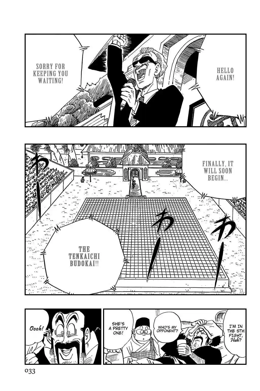 Dragon Ball Vol. 37 Ch. 438 The Matchups Are Decided!