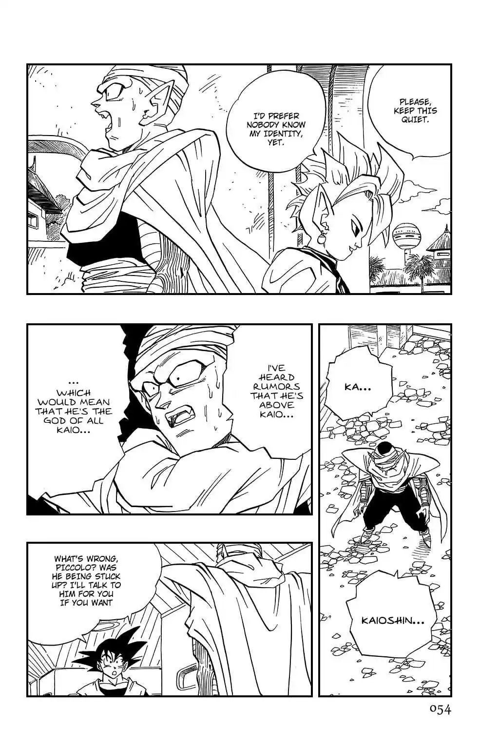 Dragon Ball Vol. 37 Ch. 440 Shin's Surprising True Identity