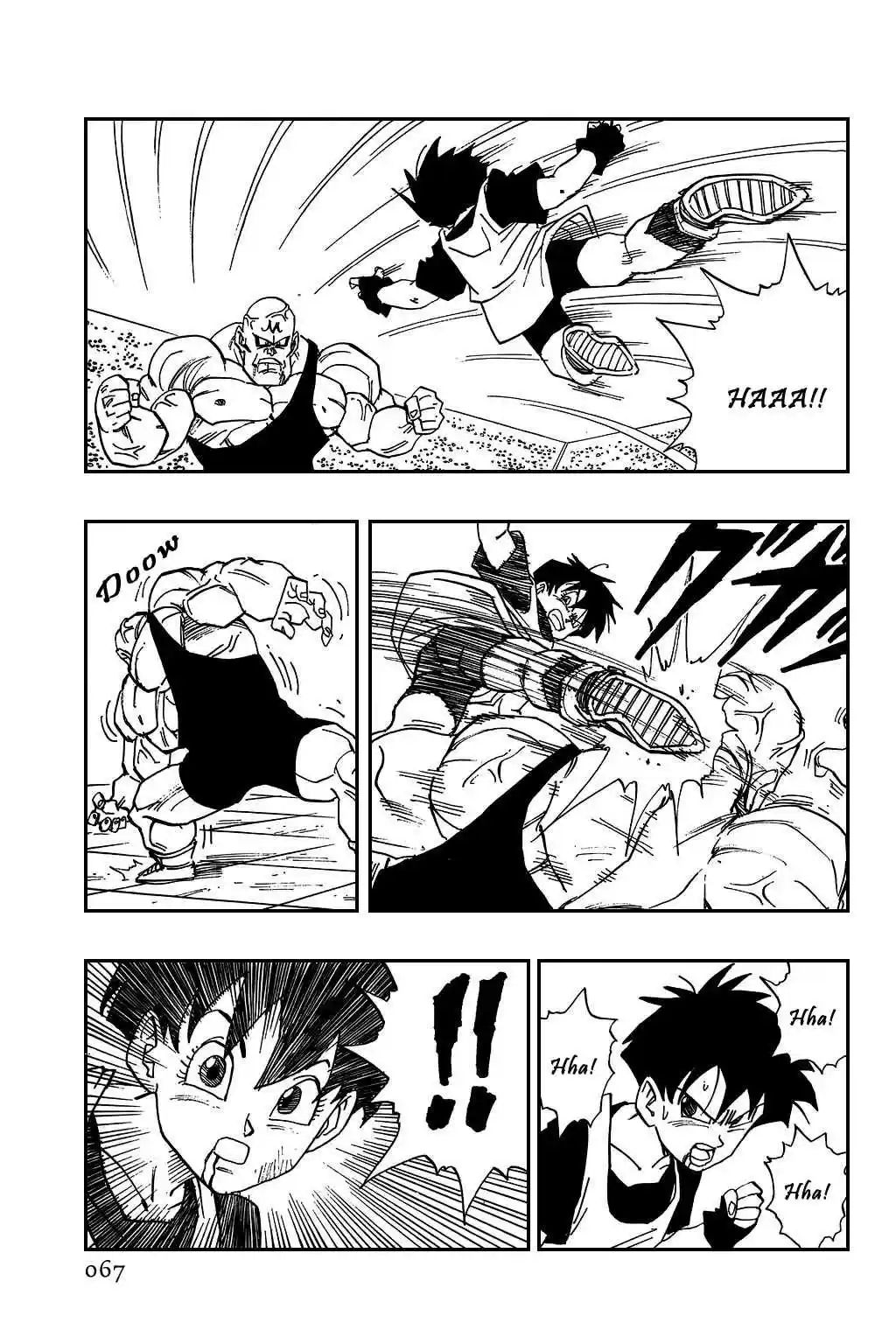 Dragon Ball Vol. 37 Ch. 441 Videl is Worn Ragged