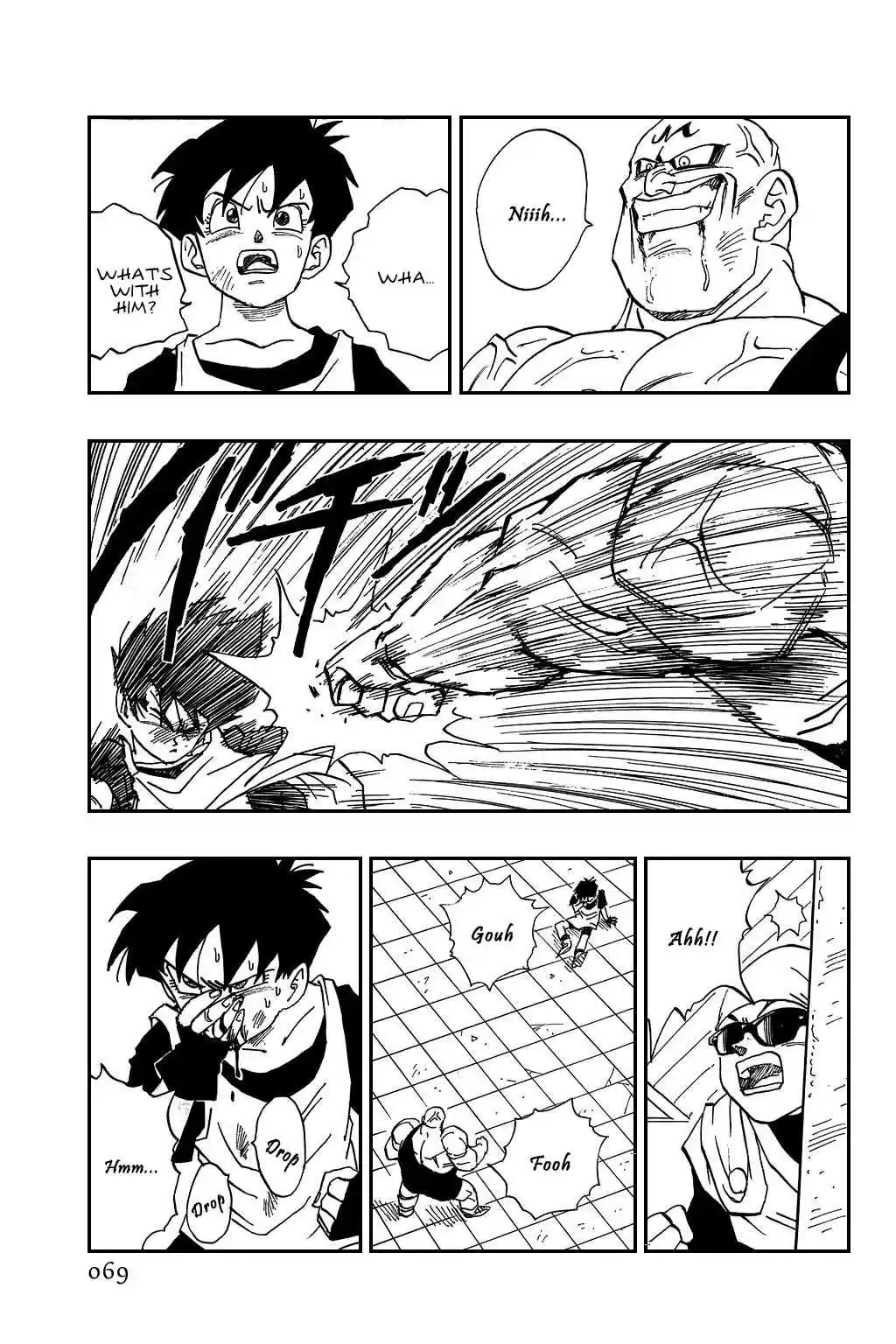 Dragon Ball Vol. 37 Ch. 441 Videl is Worn Ragged