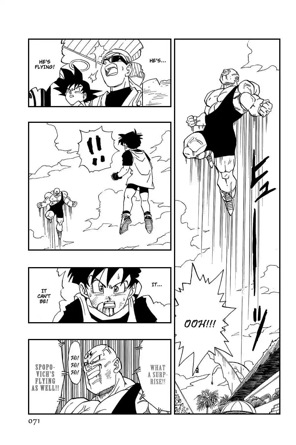 Dragon Ball Vol. 37 Ch. 441 Videl is Worn Ragged