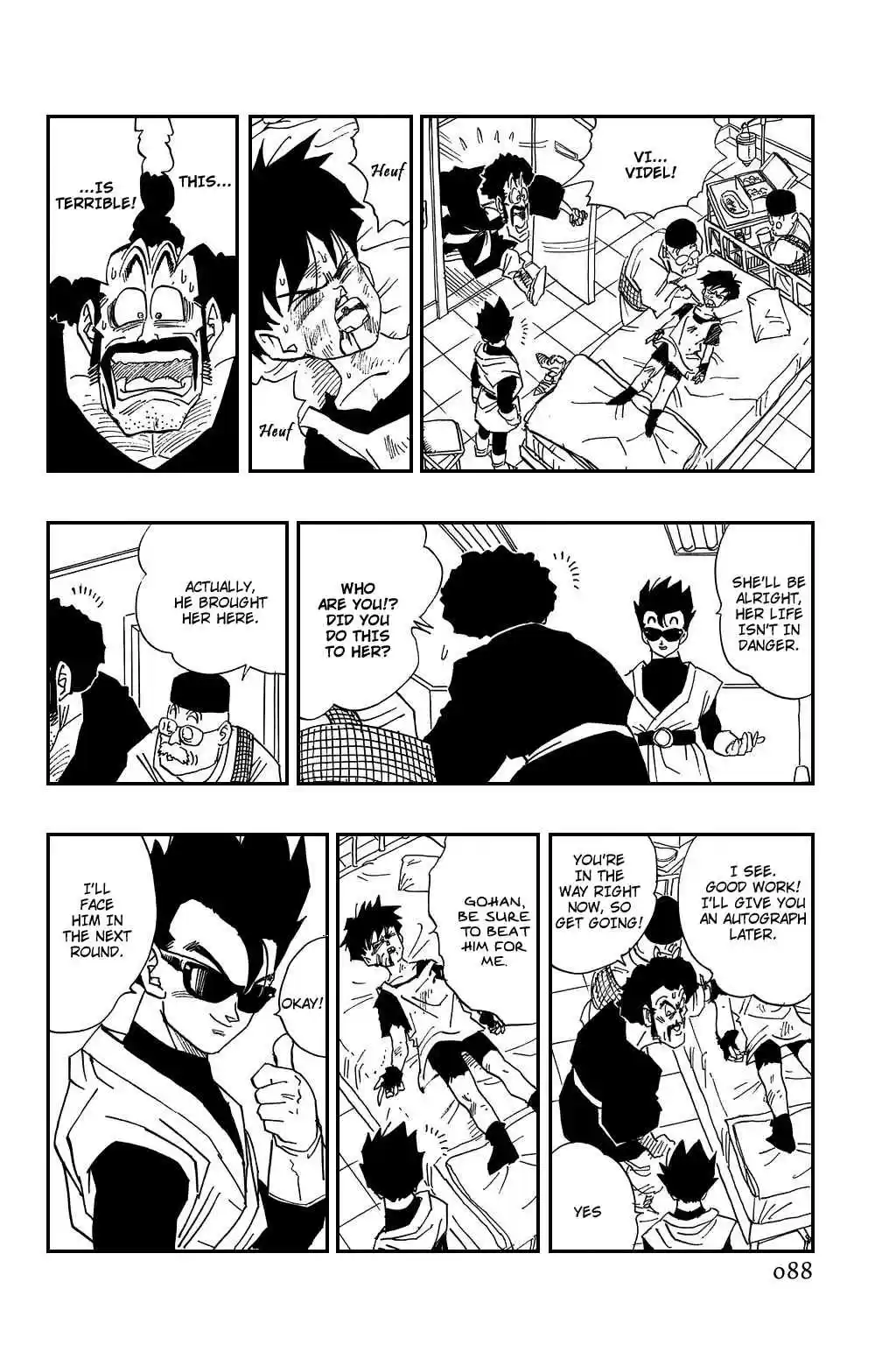 Dragon Ball Vol. 37 Ch. 442 Gohan Gets Angry!!