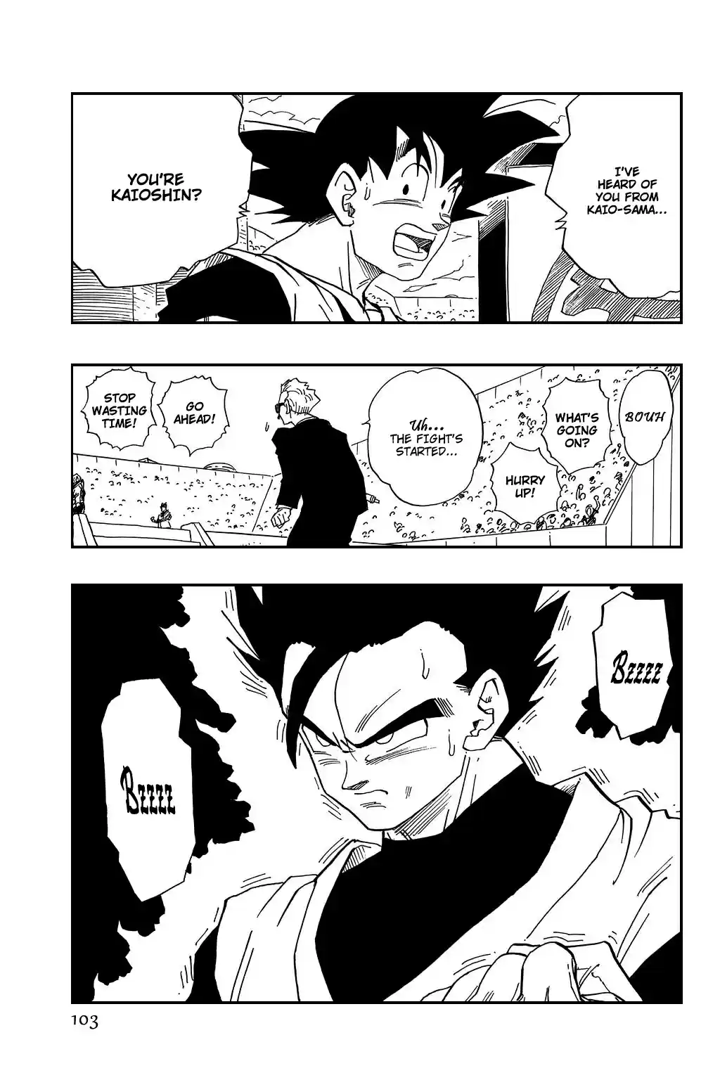Dragon Ball Vol. 37 Ch. 443 The Plan Goes into Motion