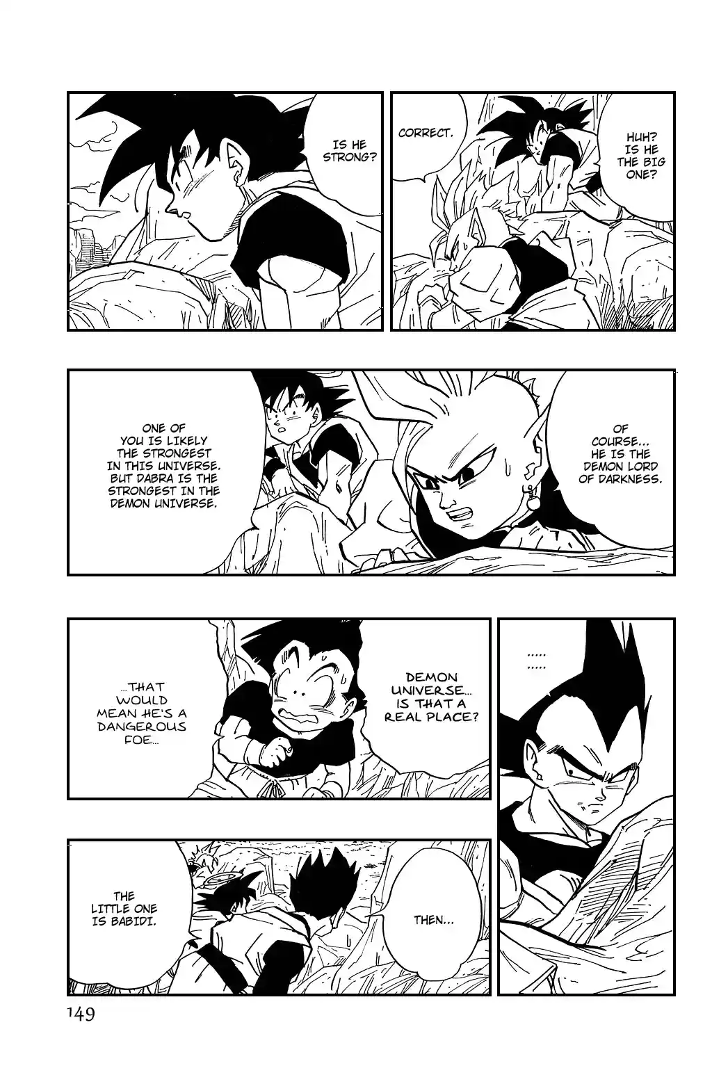 Dragon Ball Vol. 38 Ch. 447 Babidi Knows