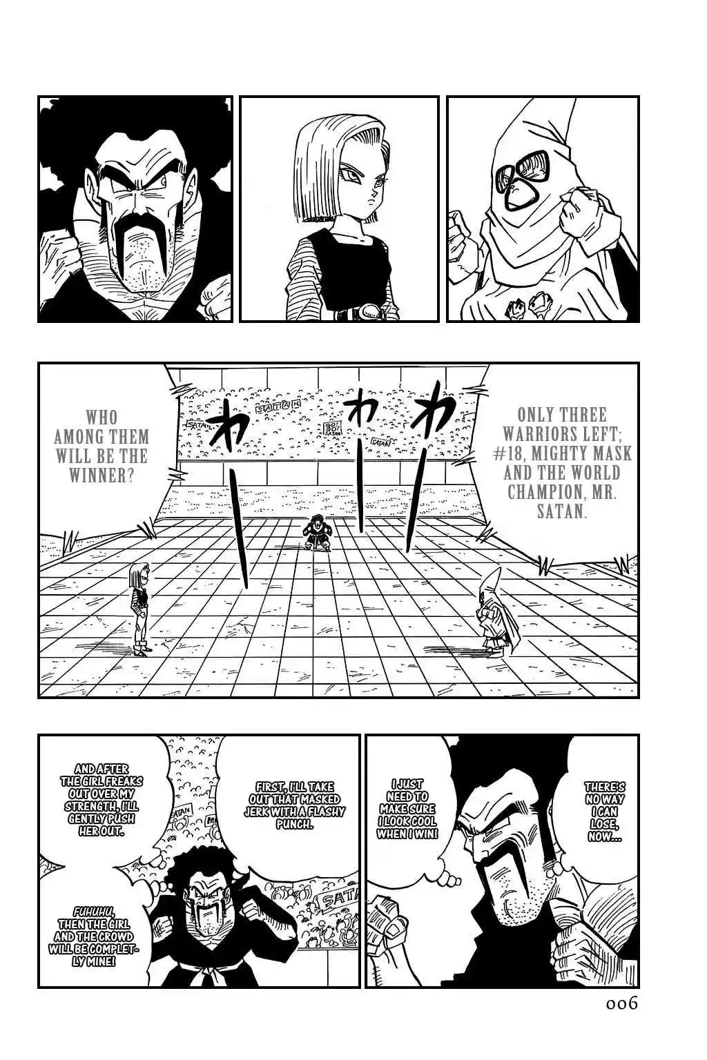 Dragon Ball Vol. 38 Ch. 453 The Fate of the Finals.