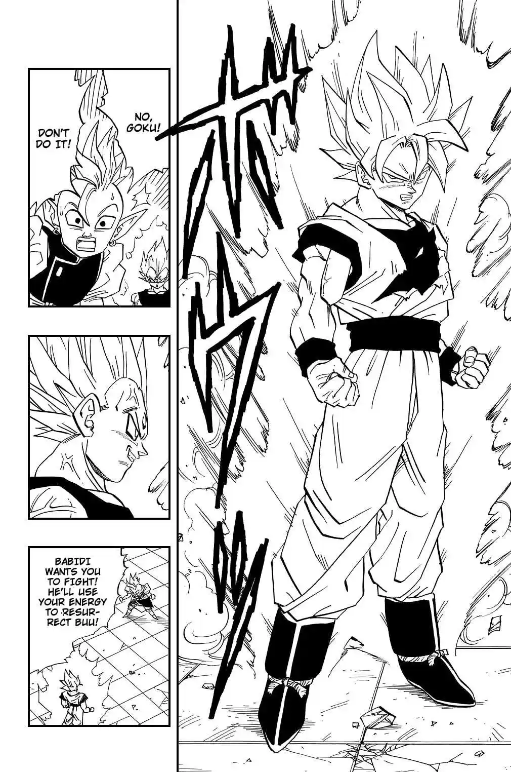 Dragon Ball Vol. 38 Ch. 457 Vegeta's Pride.