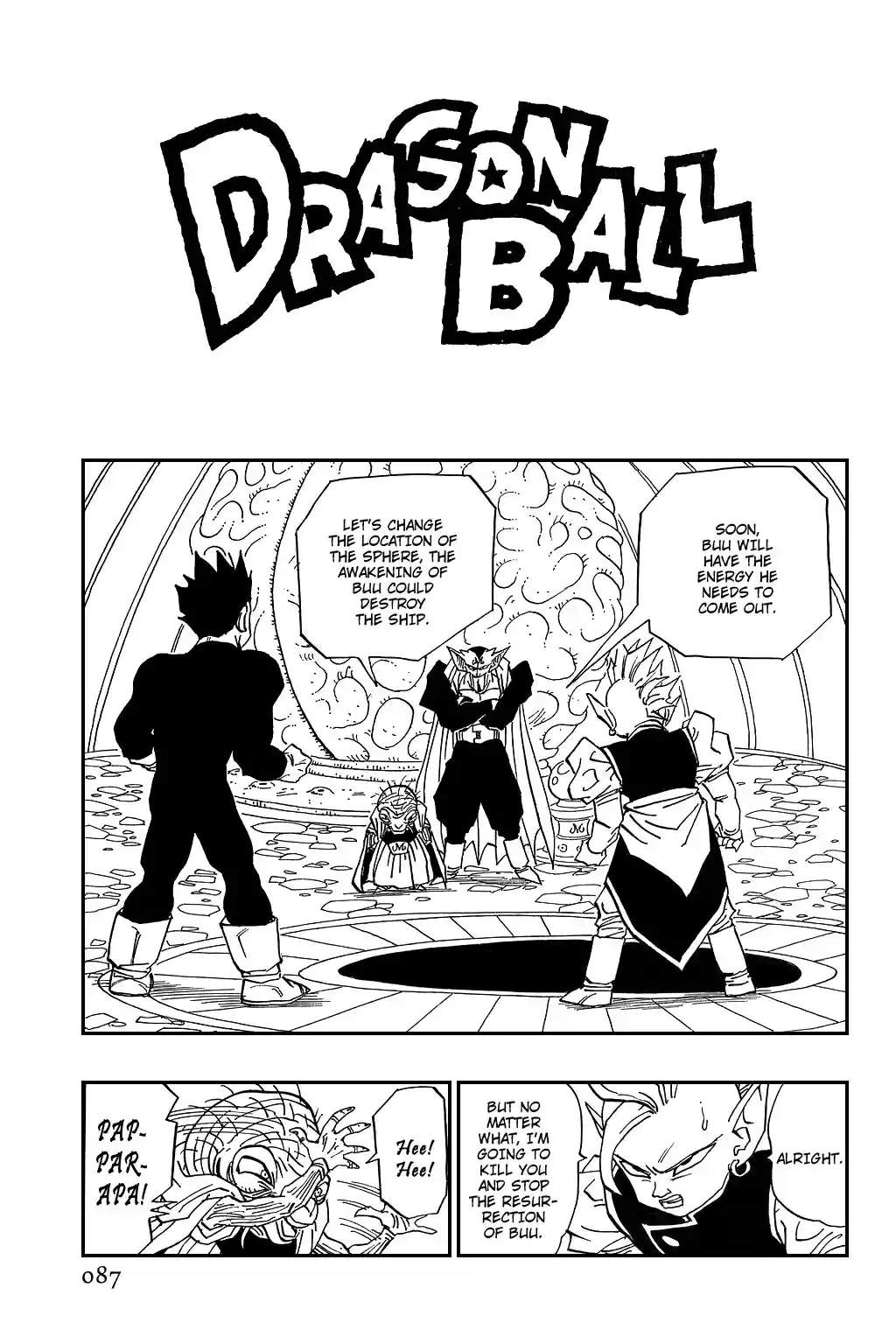 Dragon Ball Vol. 38 Ch. 459 Countdown.