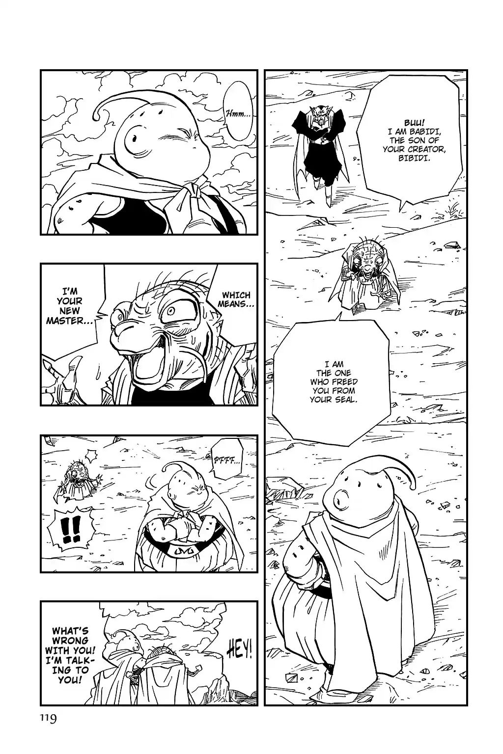 Dragon Ball Vol. 39 Ch. 461 This is Majin Buu?!