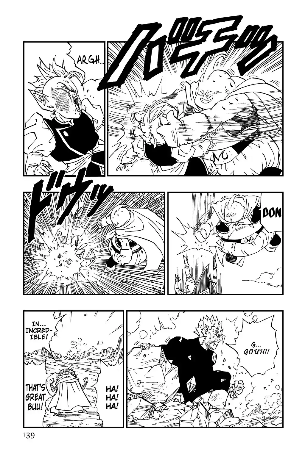 Dragon Ball Vol. 39 Ch. 462 Majin Buu's Menace.