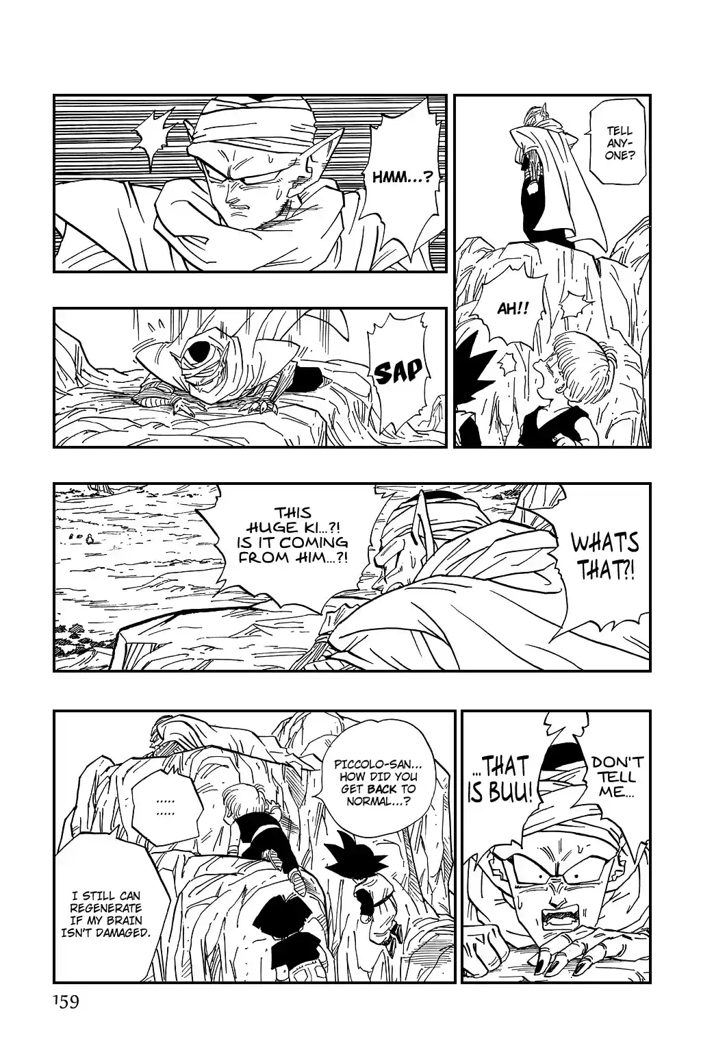 Dragon Ball Vol. 39 Ch. 464 Vegeta's Final Deathmatch.