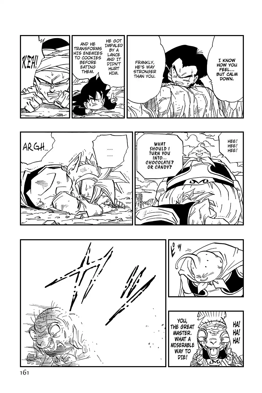 Dragon Ball Vol. 39 Ch. 464 Vegeta's Final Deathmatch.