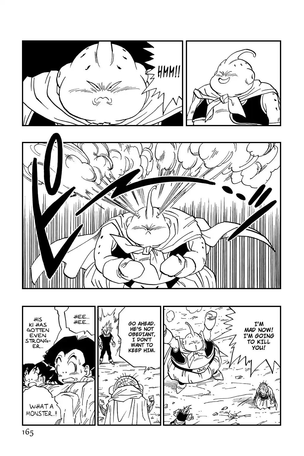 Dragon Ball Vol. 39 Ch. 464 Vegeta's Final Deathmatch.
