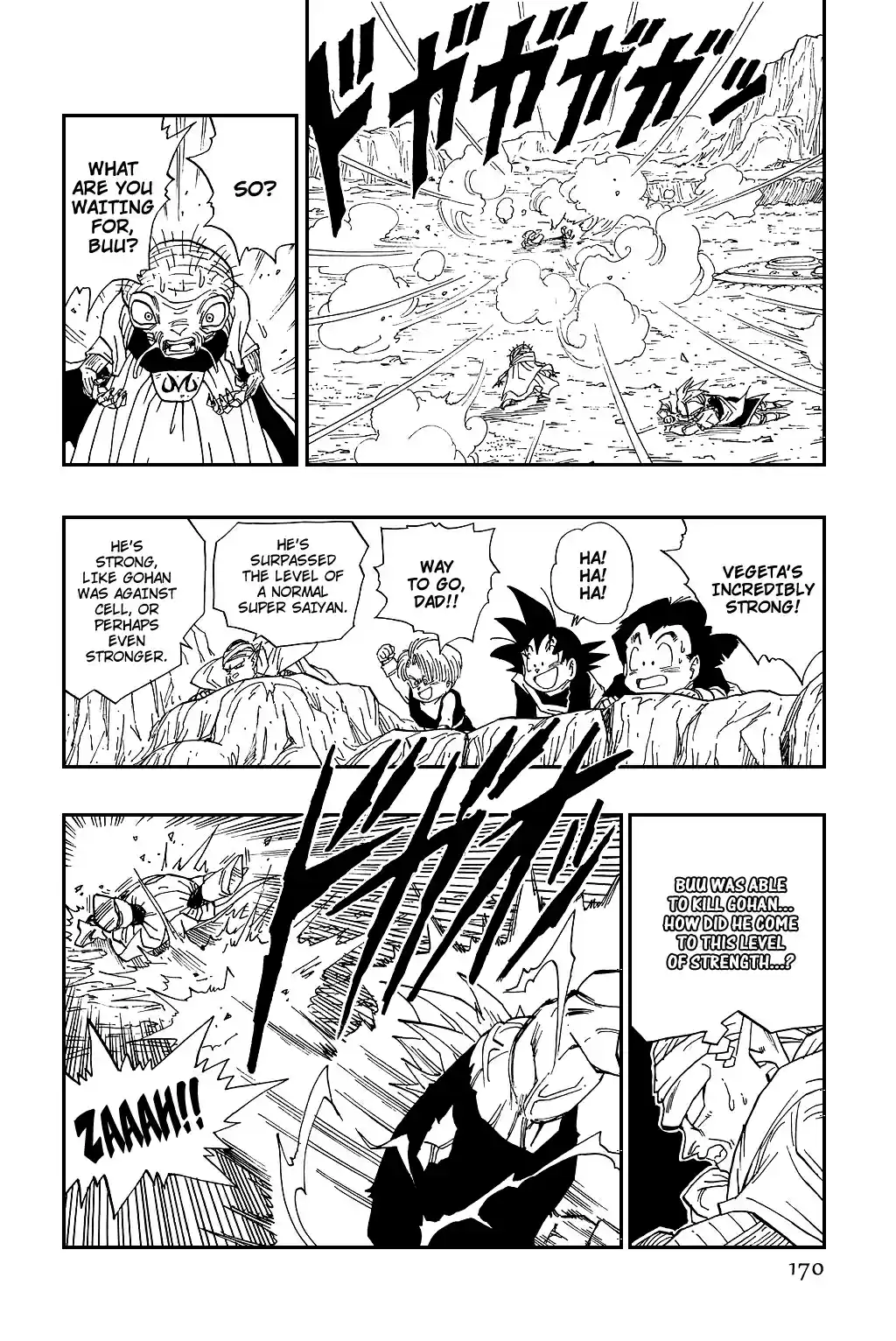 Dragon Ball Vol. 39 Ch. 465 Majin Buu Gets Angry.