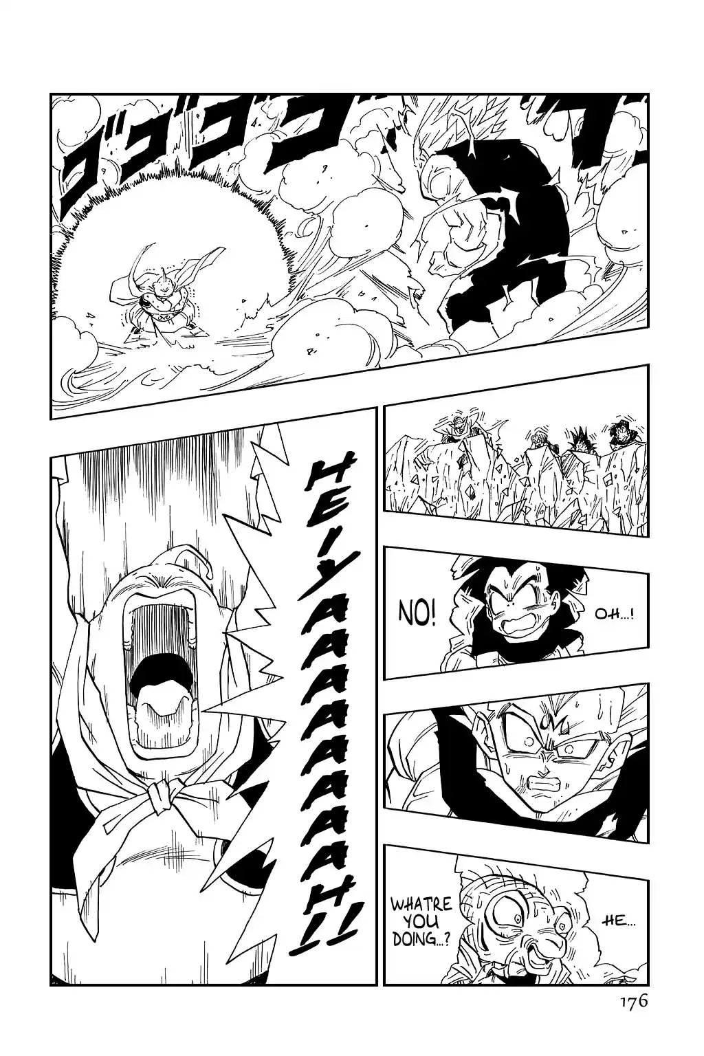 Dragon Ball Vol. 39 Ch. 465 Majin Buu Gets Angry.