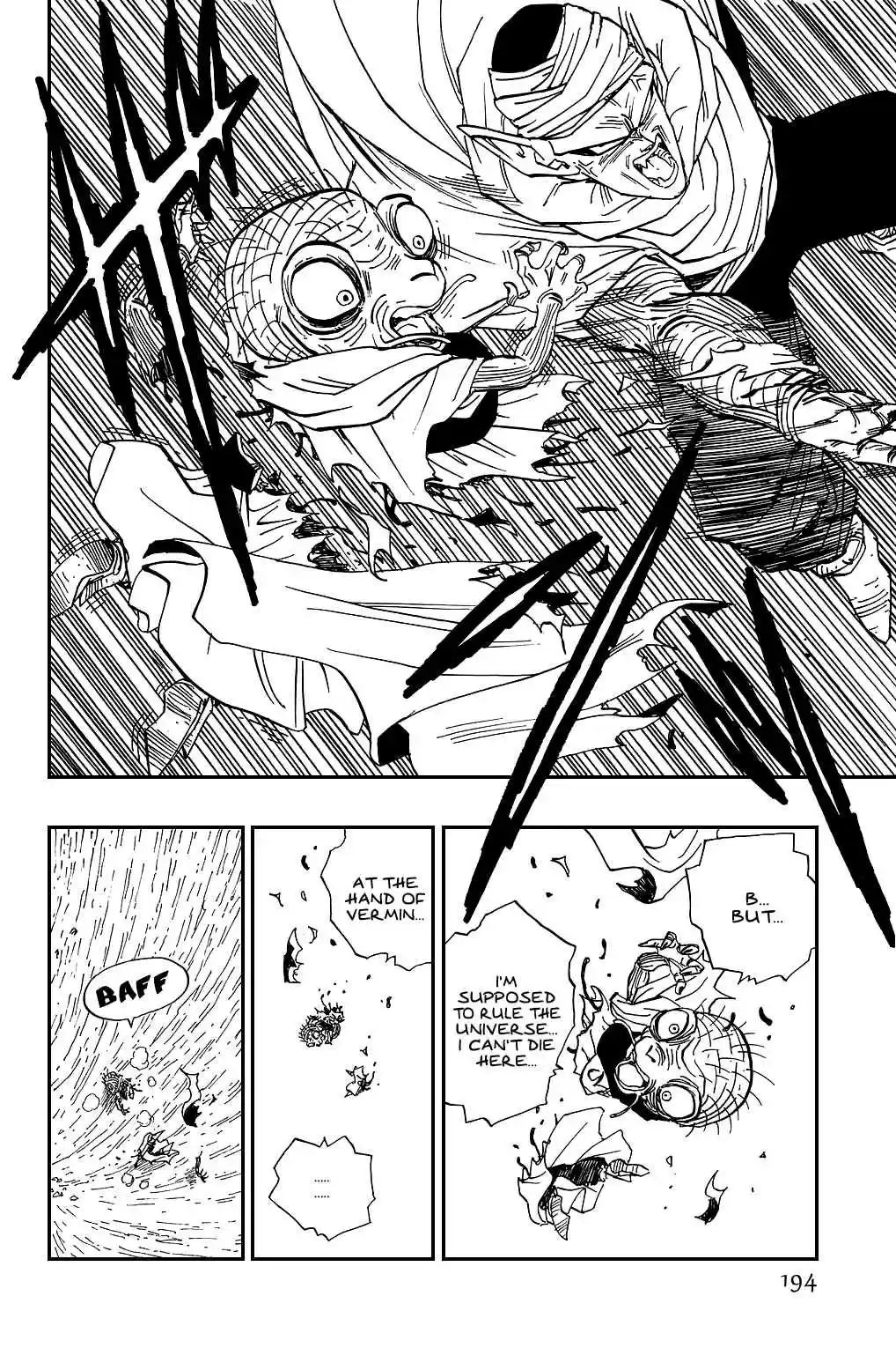 Dragon Ball Vol. 39 Ch. 466 The End of the Man Behind the Curtain.