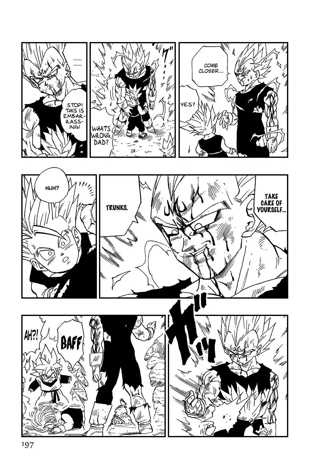 Dragon Ball Vol. 39 Ch. 467 Farewell, Proud Warrior.