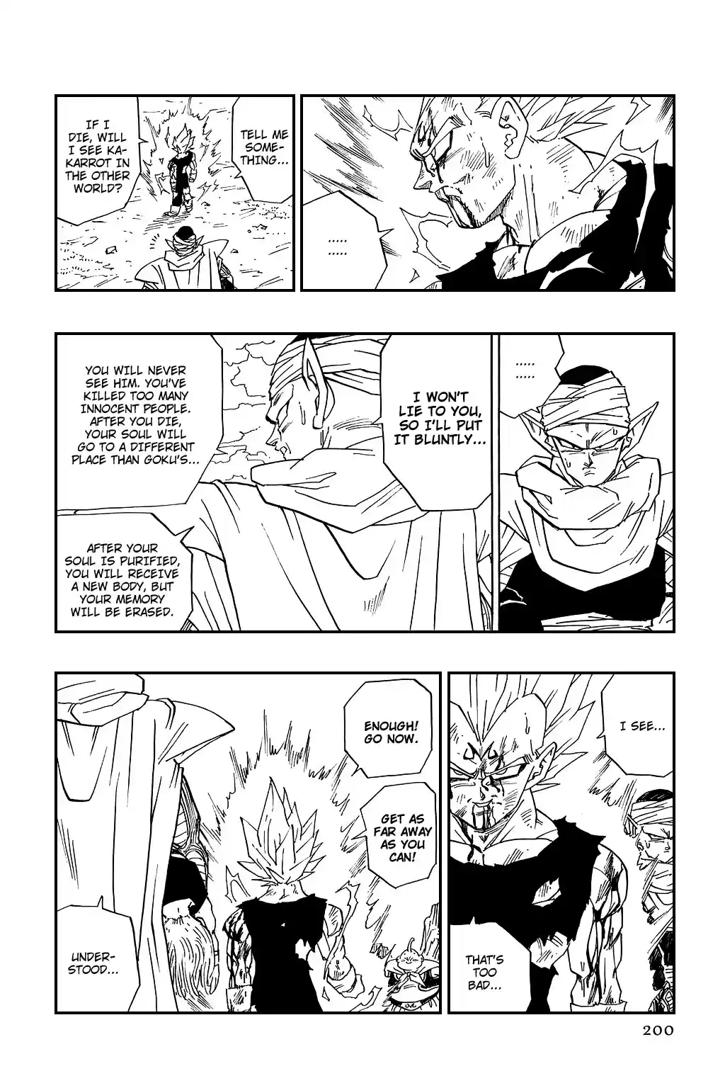 Dragon Ball Vol. 39 Ch. 467 Farewell, Proud Warrior.