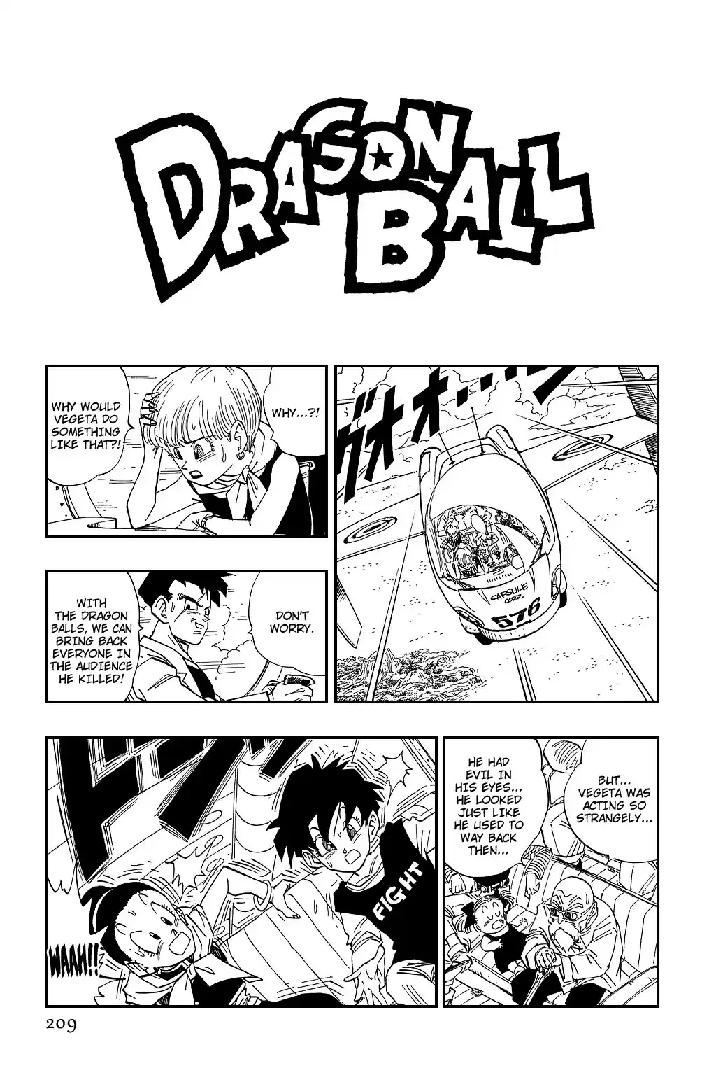 Dragon Ball Vol. 39 Ch. 468 The Nightmare Returns.