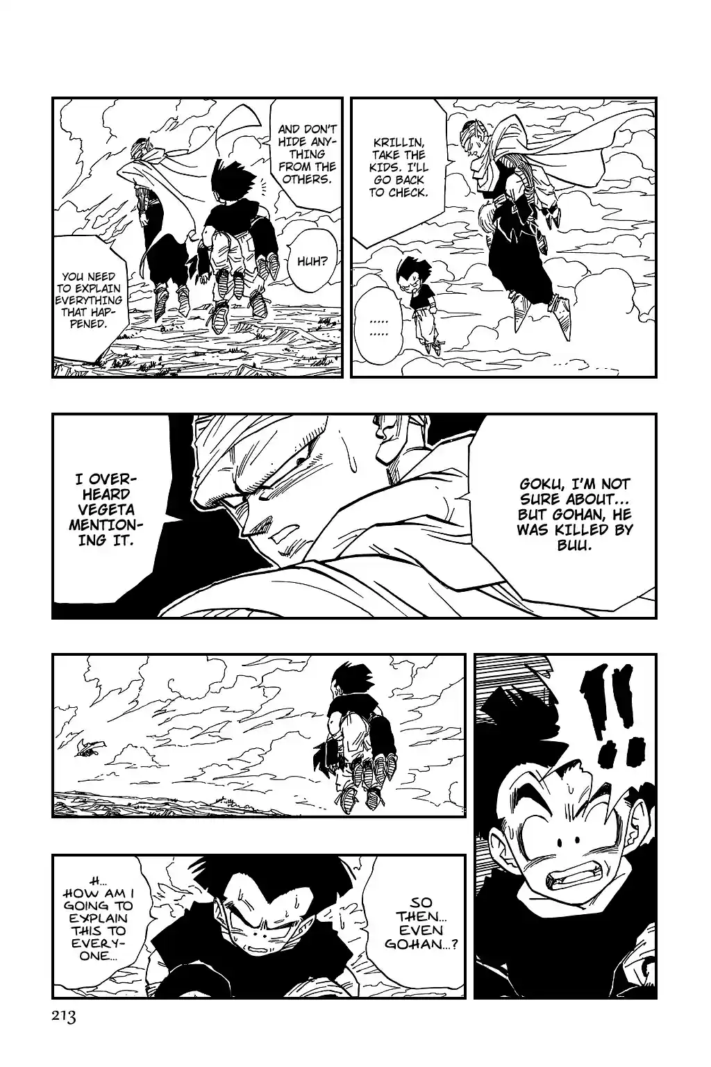 Dragon Ball Vol. 39 Ch. 468 The Nightmare Returns.