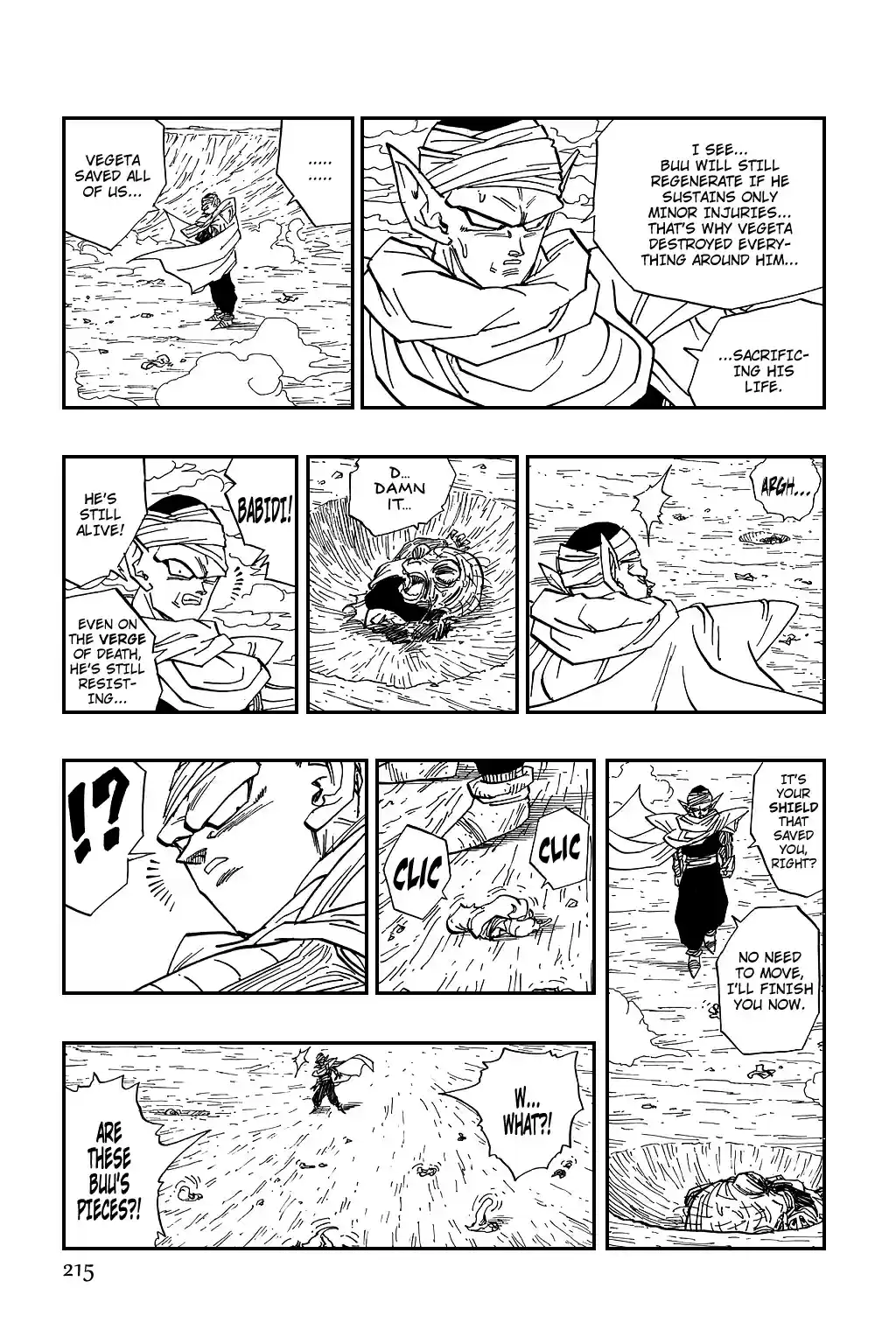 Dragon Ball Vol. 39 Ch. 468 The Nightmare Returns.
