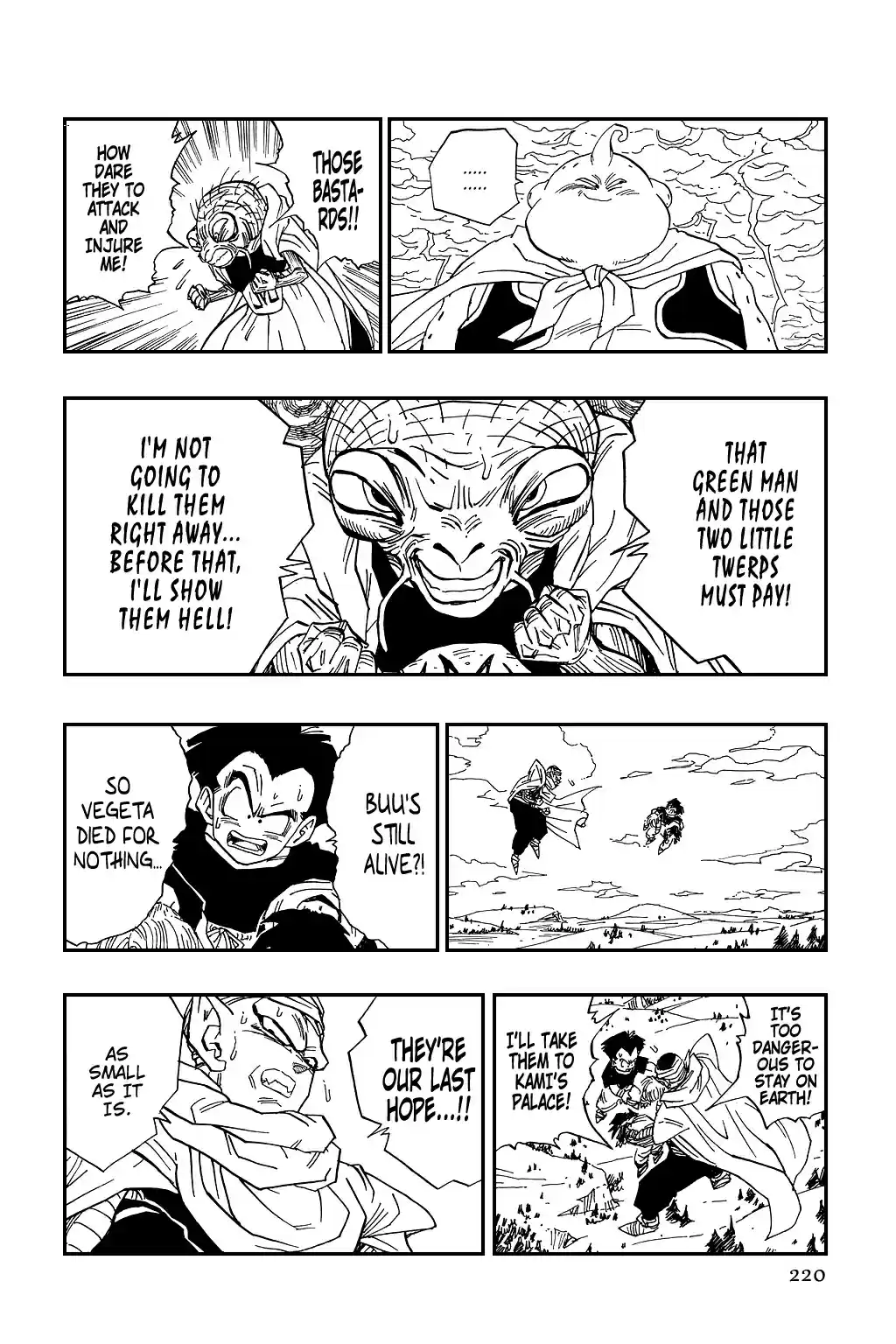 Dragon Ball Vol. 39 Ch. 468 The Nightmare Returns.