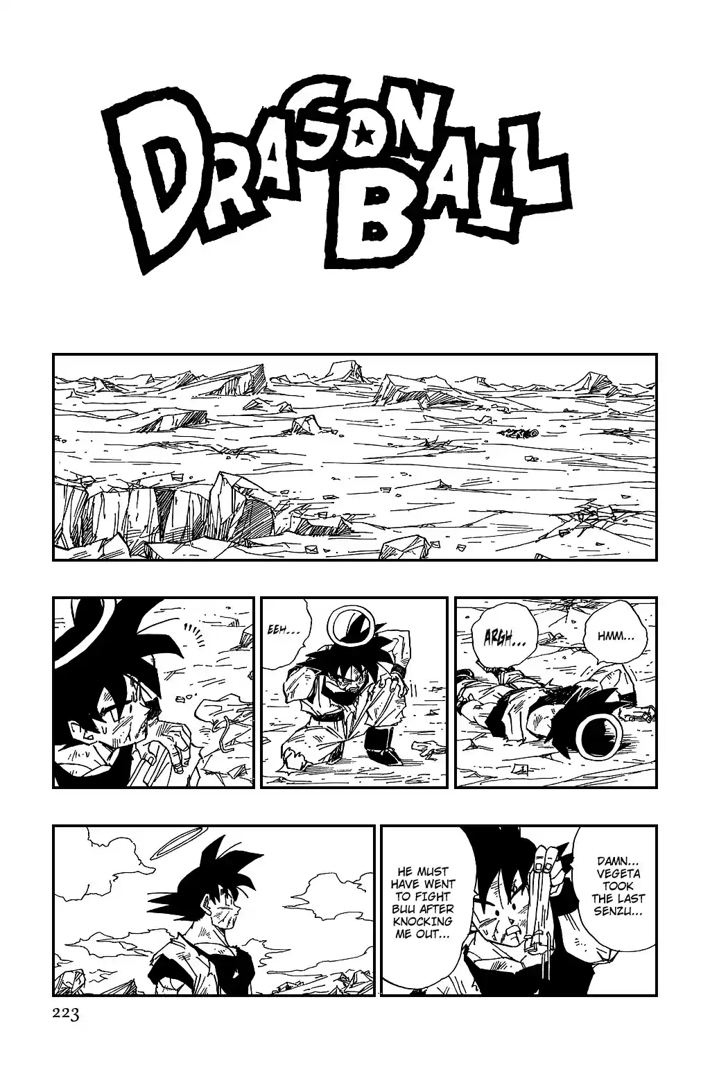 Dragon Ball Vol. 39 Ch. 469 A Faint Hope.