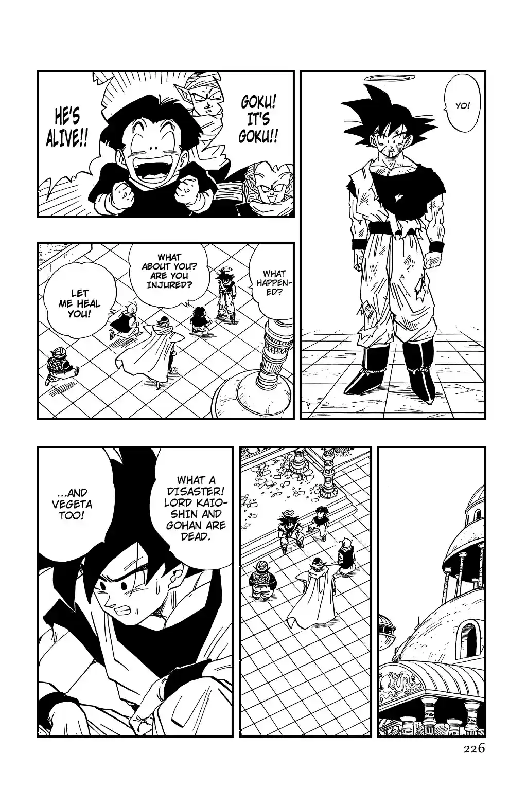 Dragon Ball Vol. 39 Ch. 469 A Faint Hope.