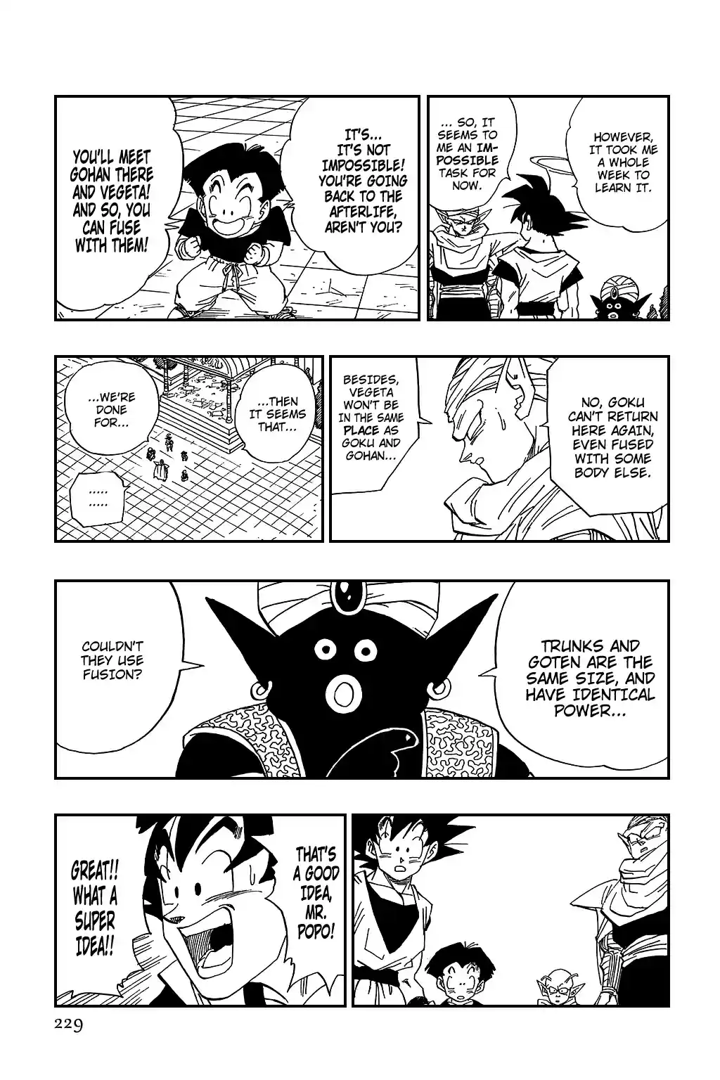 Dragon Ball Vol. 39 Ch. 469 A Faint Hope.