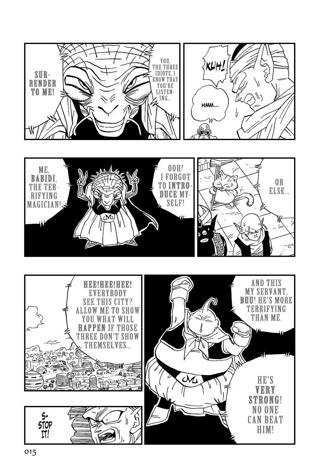 Dragon Ball Vol. 39 Ch. 470 Babidi's Revenge Plan Gets Started!!