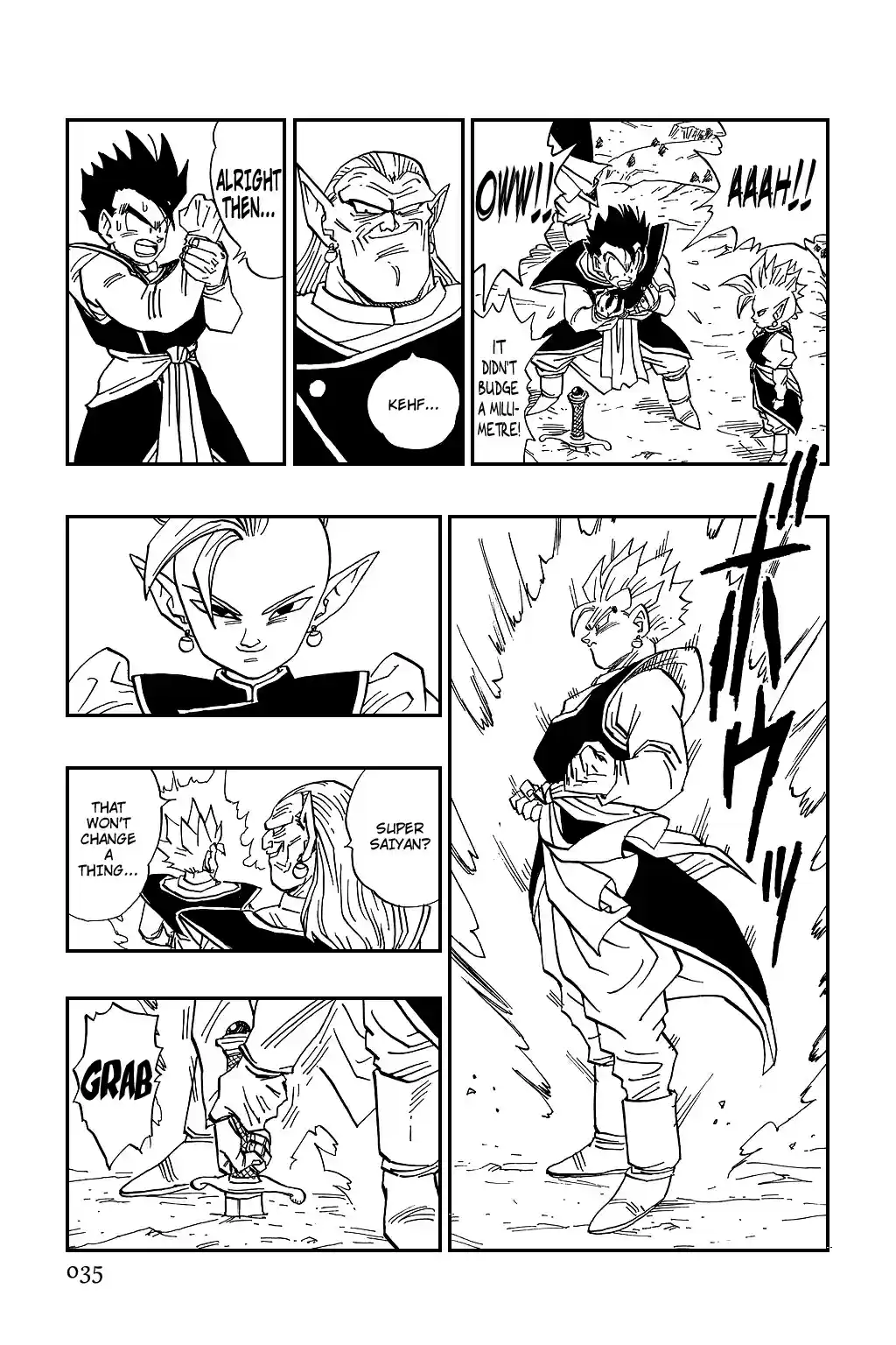 Dragon Ball Vol. 39 Ch. 472 The Z Sword