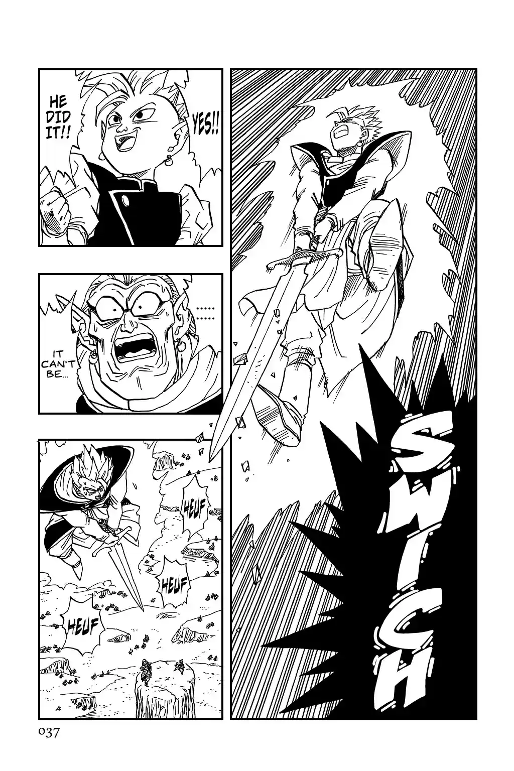 Dragon Ball Vol. 39 Ch. 472 The Z Sword