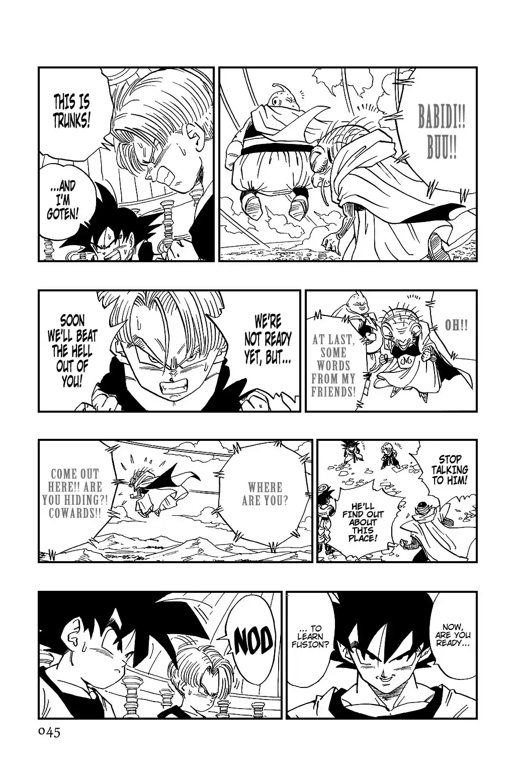 Dragon Ball Vol. 39 Ch. 472 The Z Sword