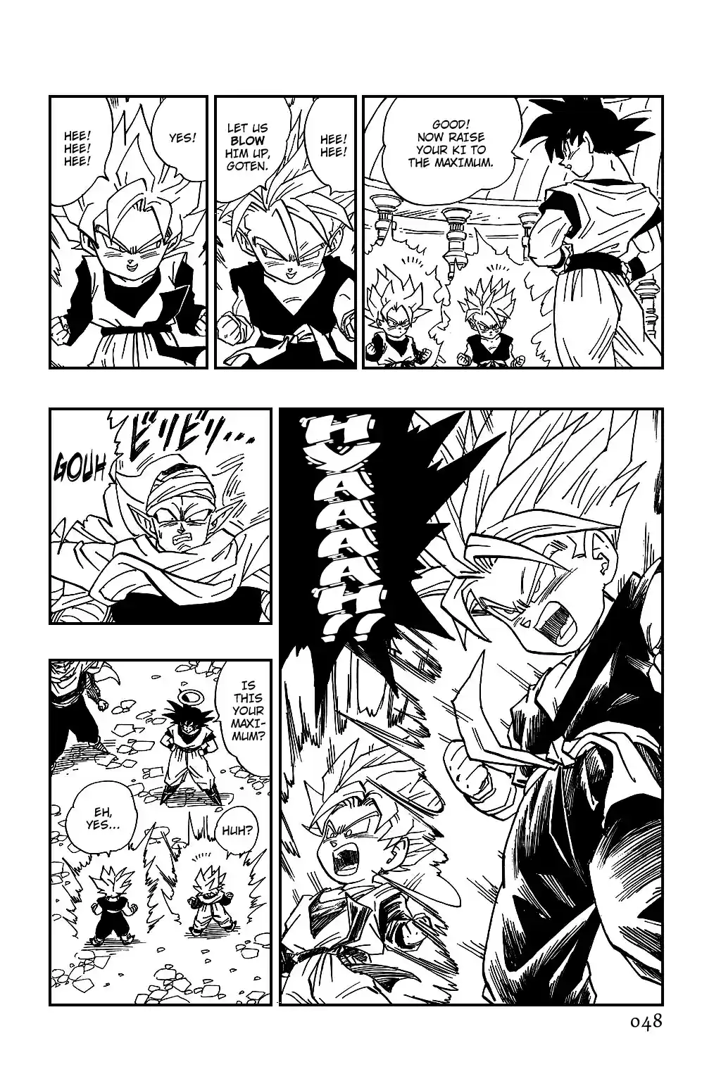 Dragon Ball Vol. 40 Ch. 473 Son Goku Contacts Majin Buu!