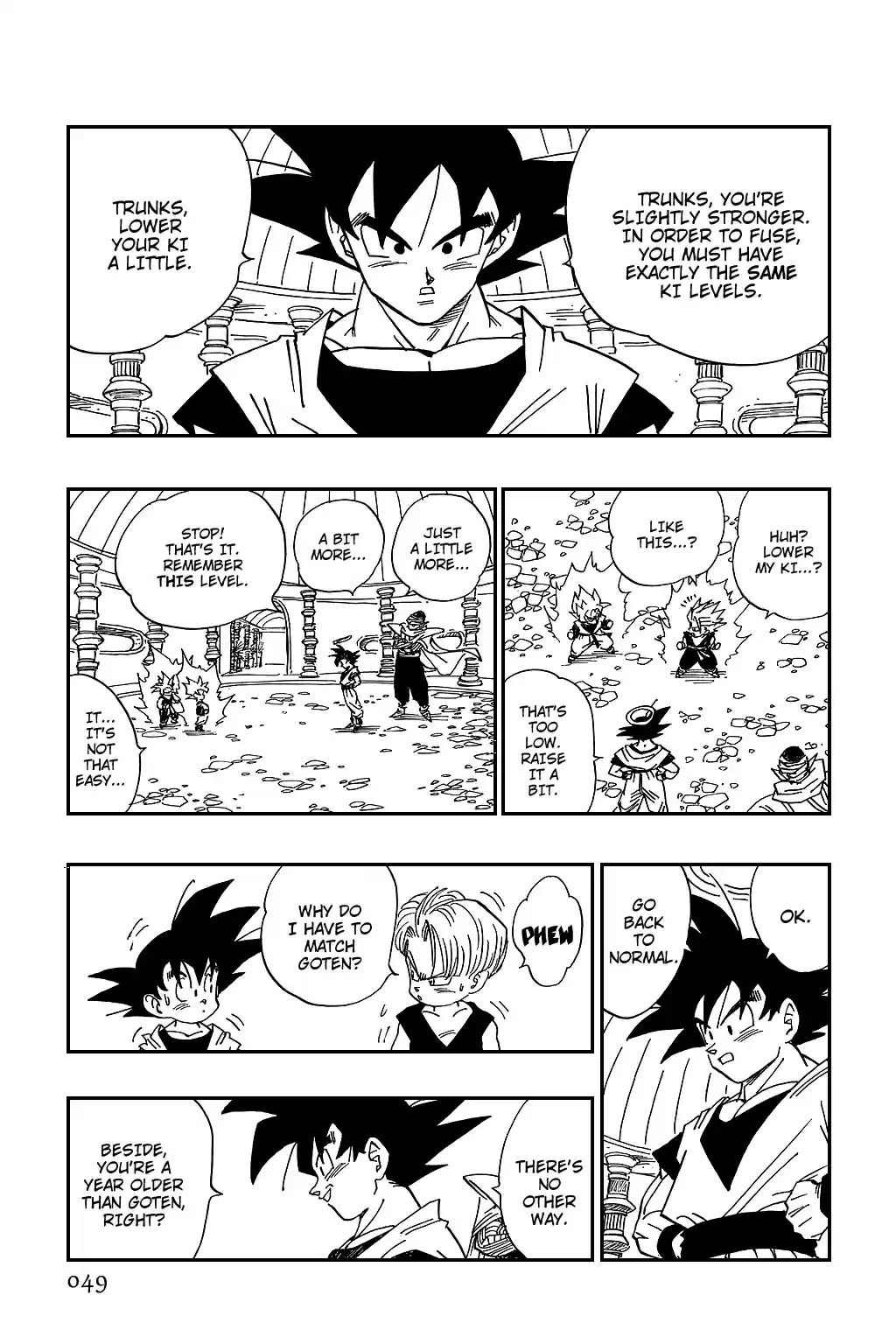 Dragon Ball Vol. 40 Ch. 473 Son Goku Contacts Majin Buu!