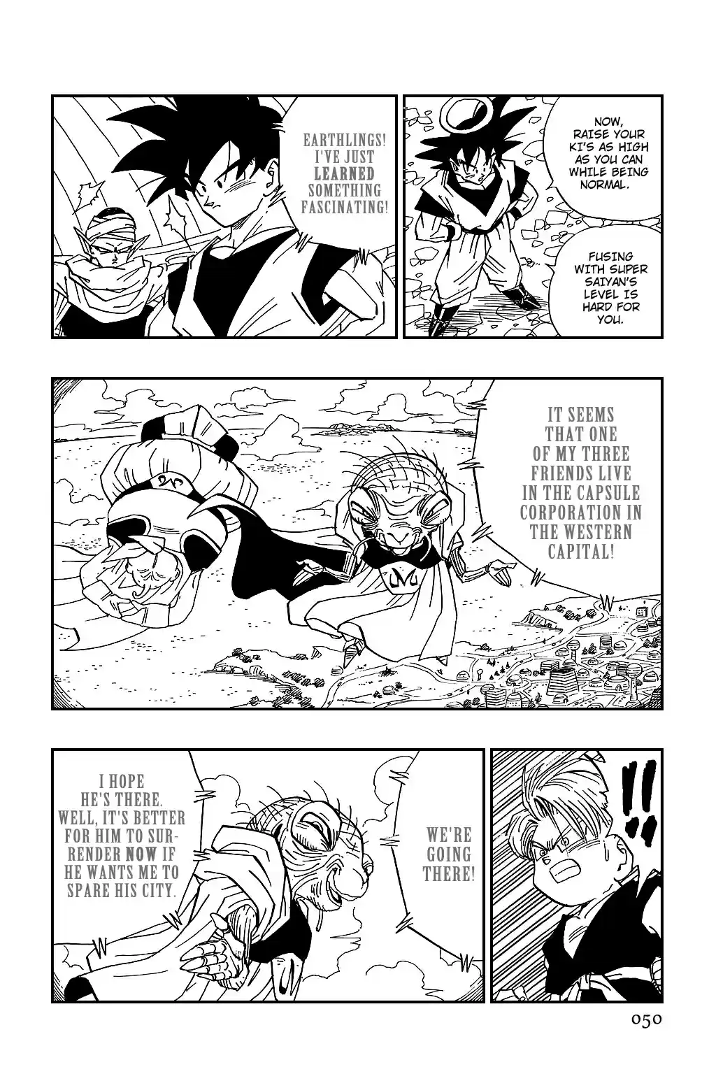 Dragon Ball Vol. 40 Ch. 473 Son Goku Contacts Majin Buu!