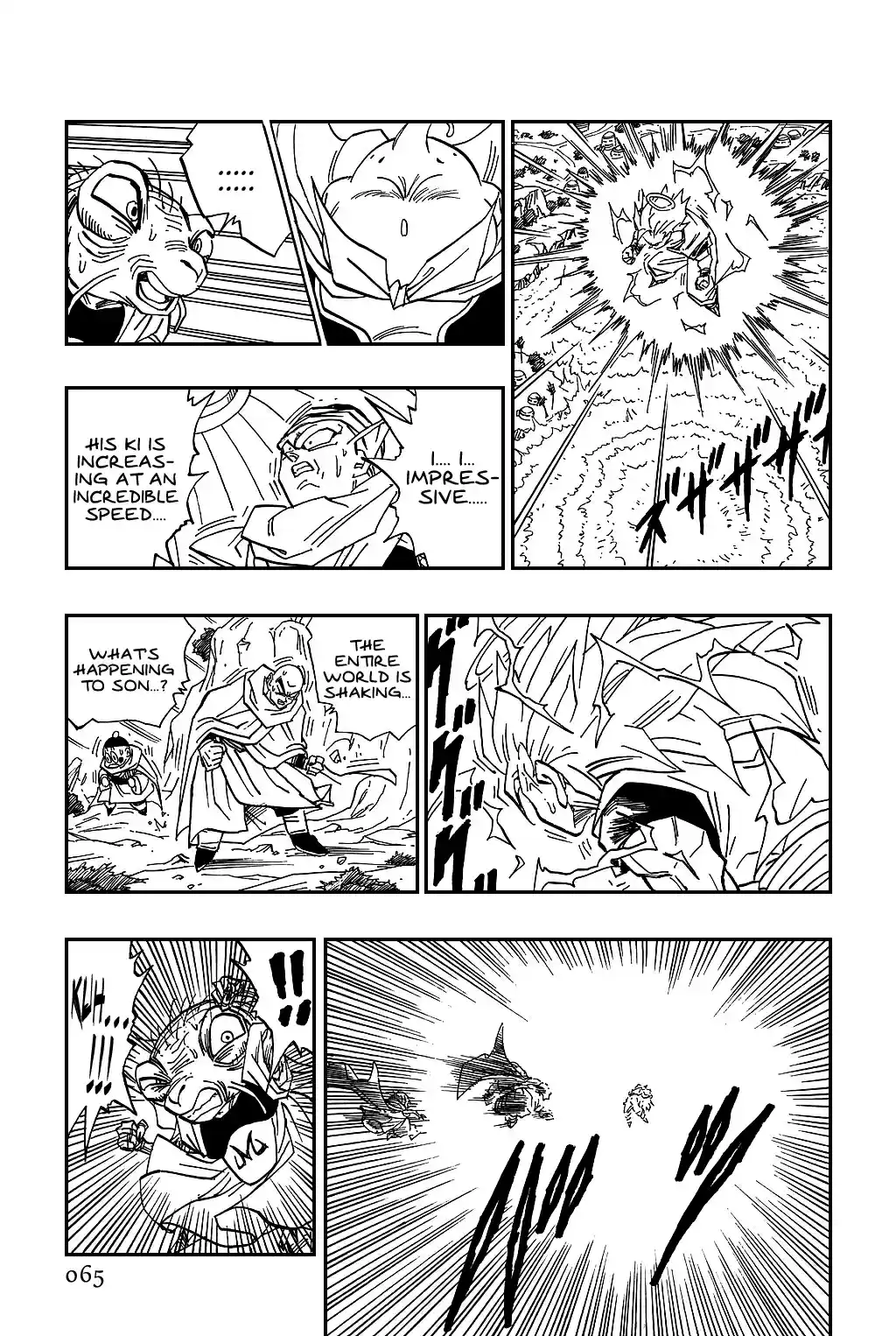 Dragon Ball Vol. 40 Ch. 474 The Limit!! Super Saiyan 3