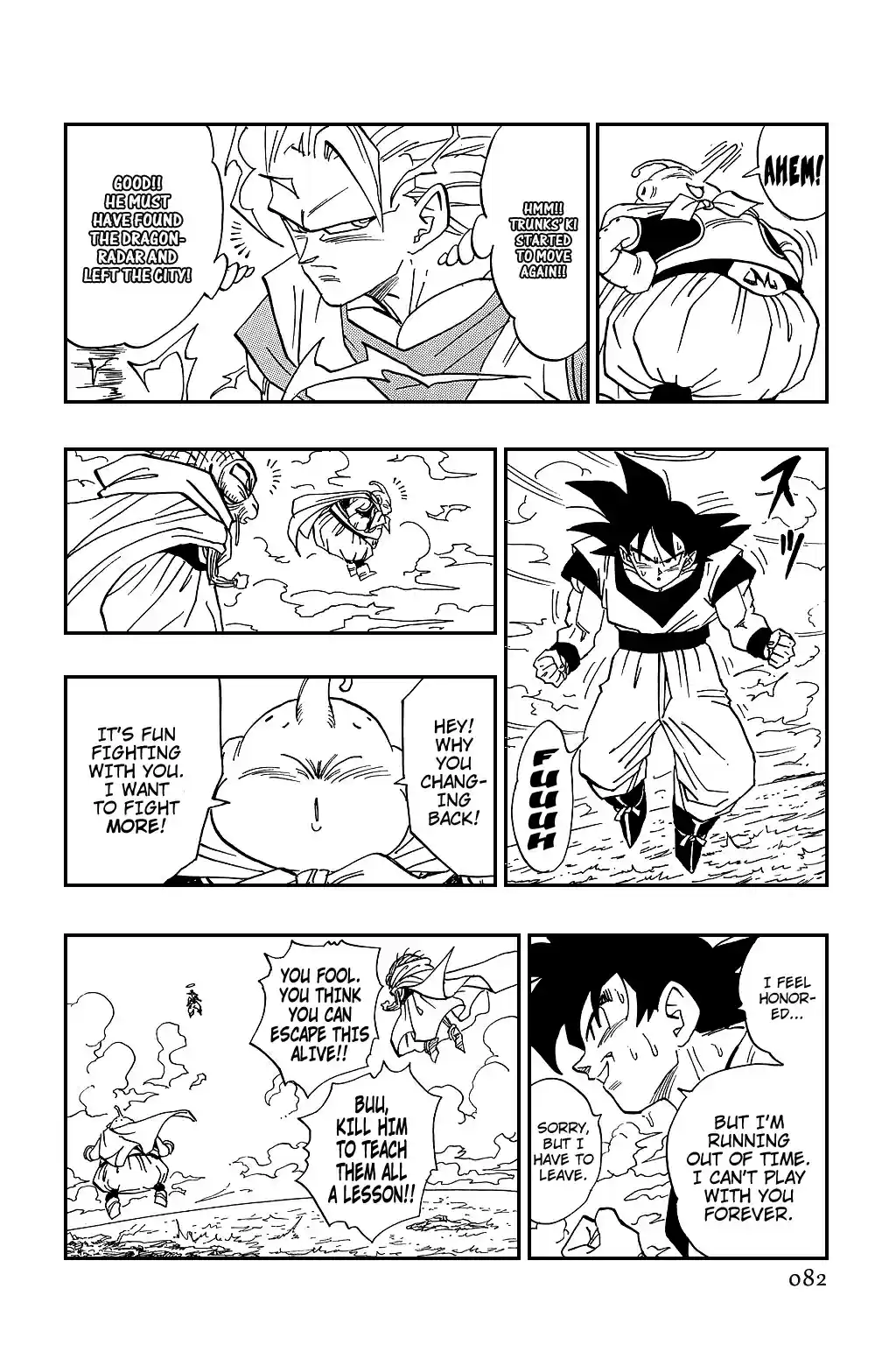Dragon Ball Vol. 40 Ch. 475 Majin Buu Begins to See His True Worth