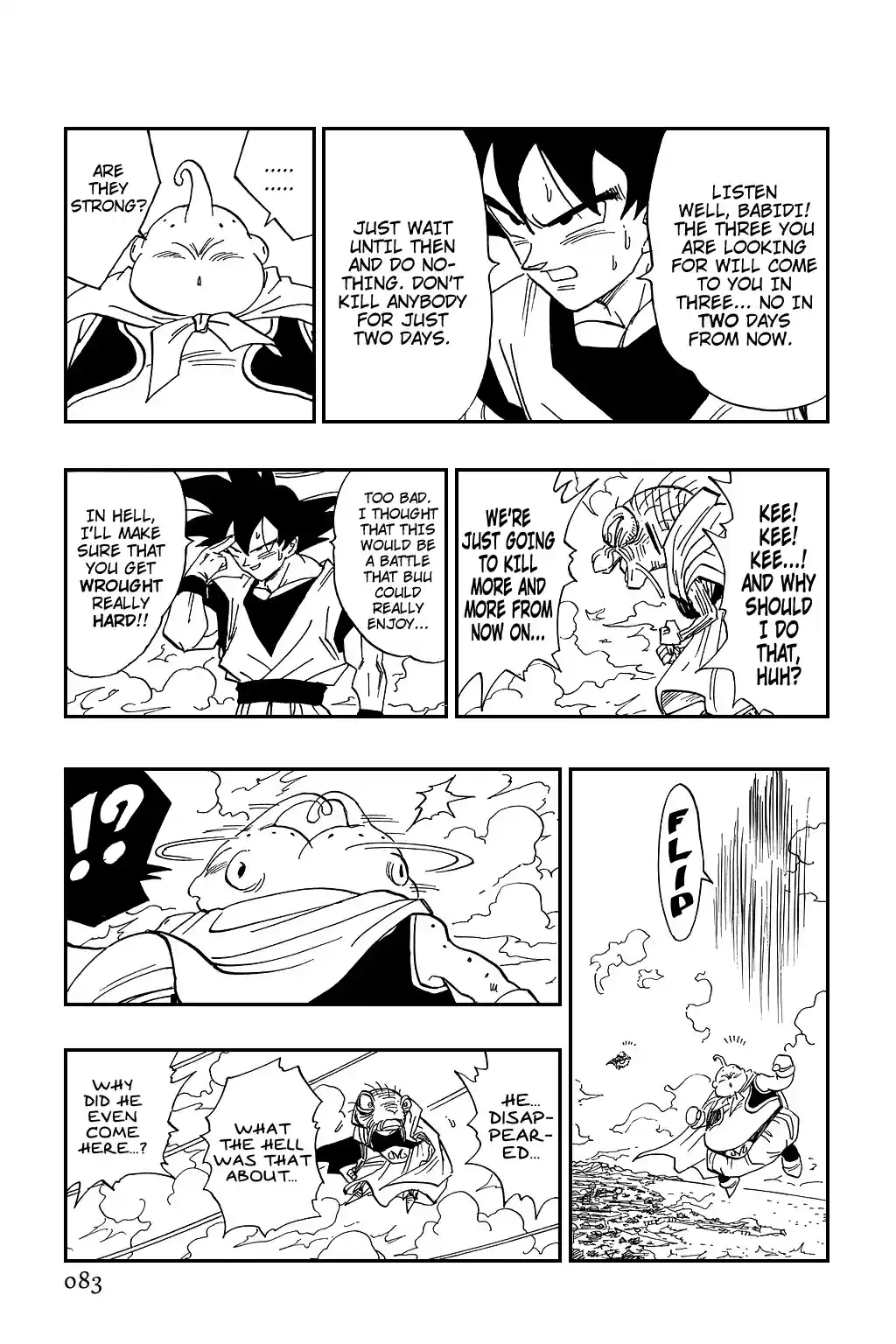 Dragon Ball Vol. 40 Ch. 475 Majin Buu Begins to See His True Worth