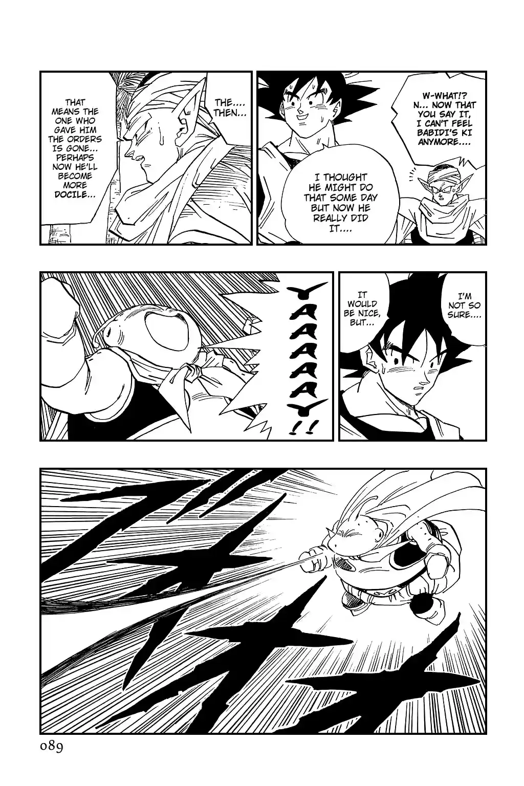 Dragon Ball Vol. 40 Ch. 476 Son Goku's Remaining Time