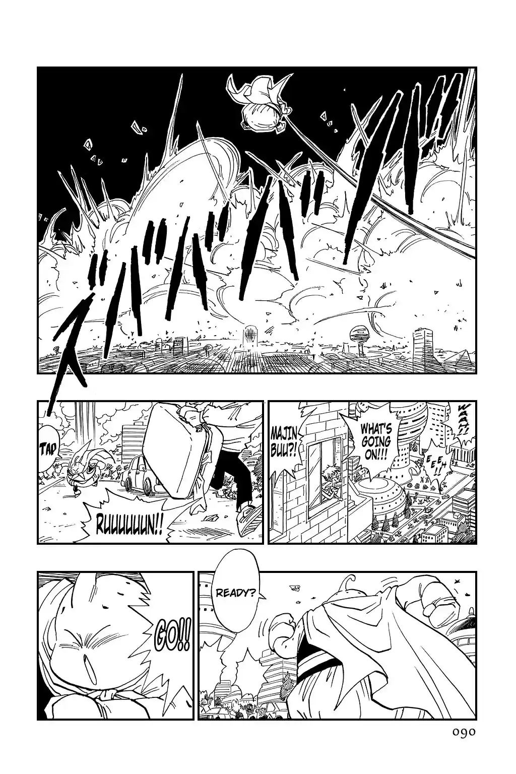 Dragon Ball Vol. 40 Ch. 476 Son Goku's Remaining Time