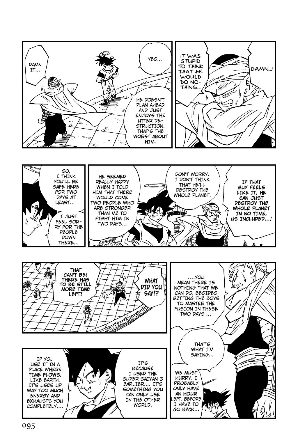 Dragon Ball Vol. 40 Ch. 476 Son Goku's Remaining Time