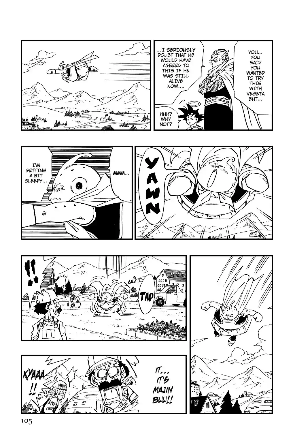 Dragon Ball Vol. 40 Ch. 477 Son Goku Heads Back