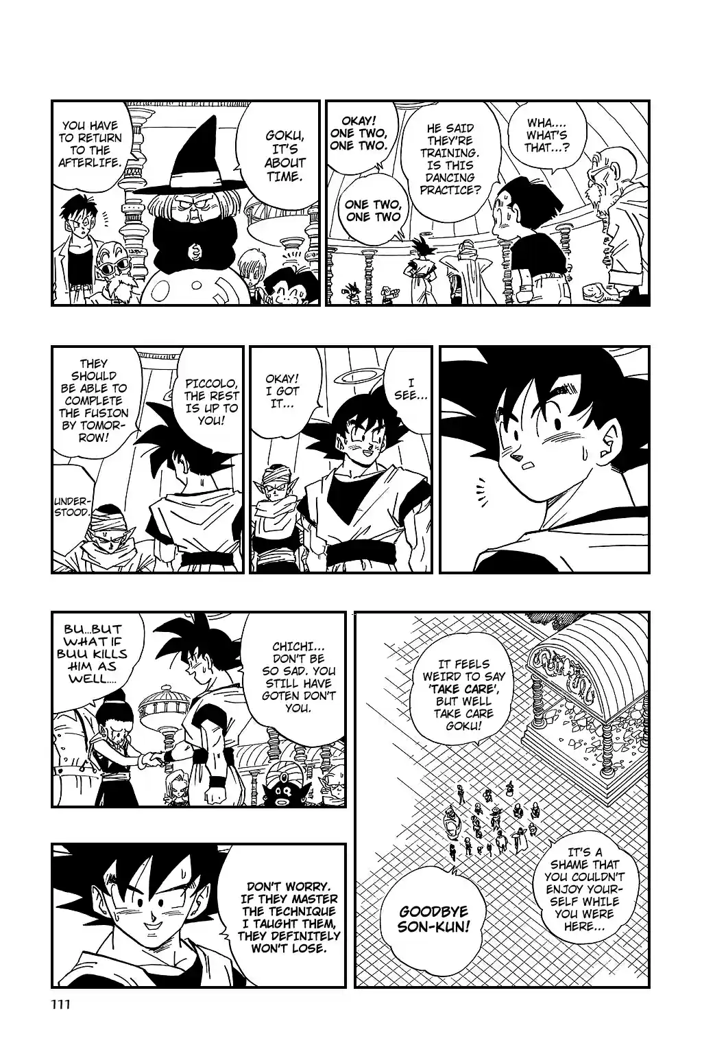 Dragon Ball Vol. 40 Ch. 477 Son Goku Heads Back