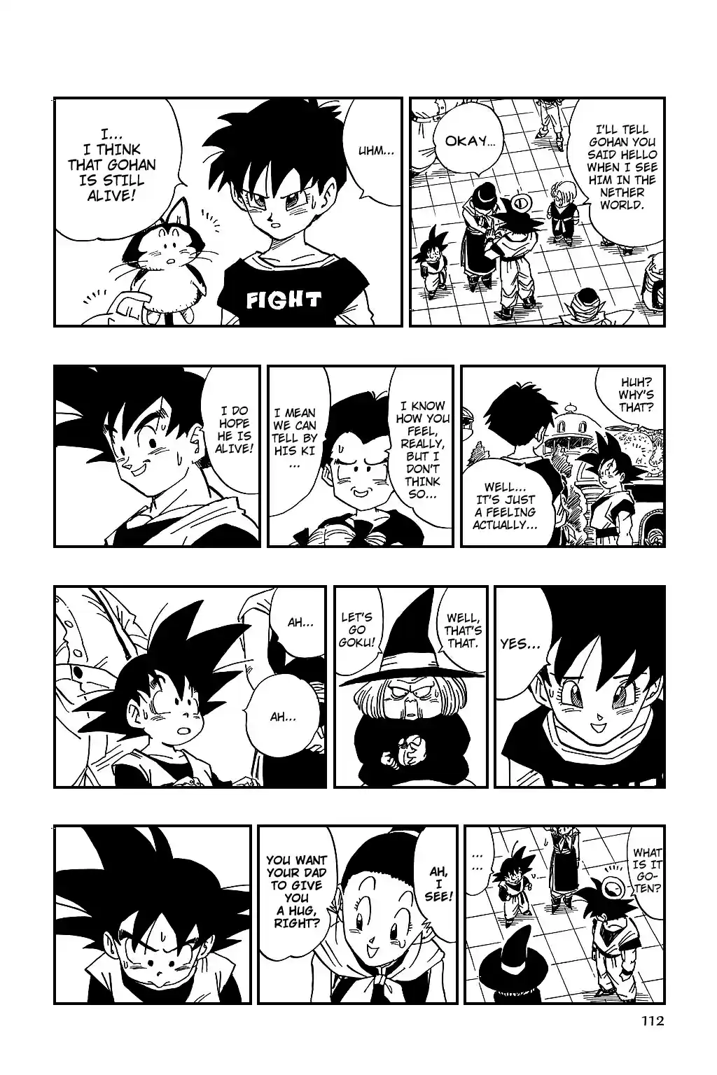 Dragon Ball Vol. 40 Ch. 477 Son Goku Heads Back